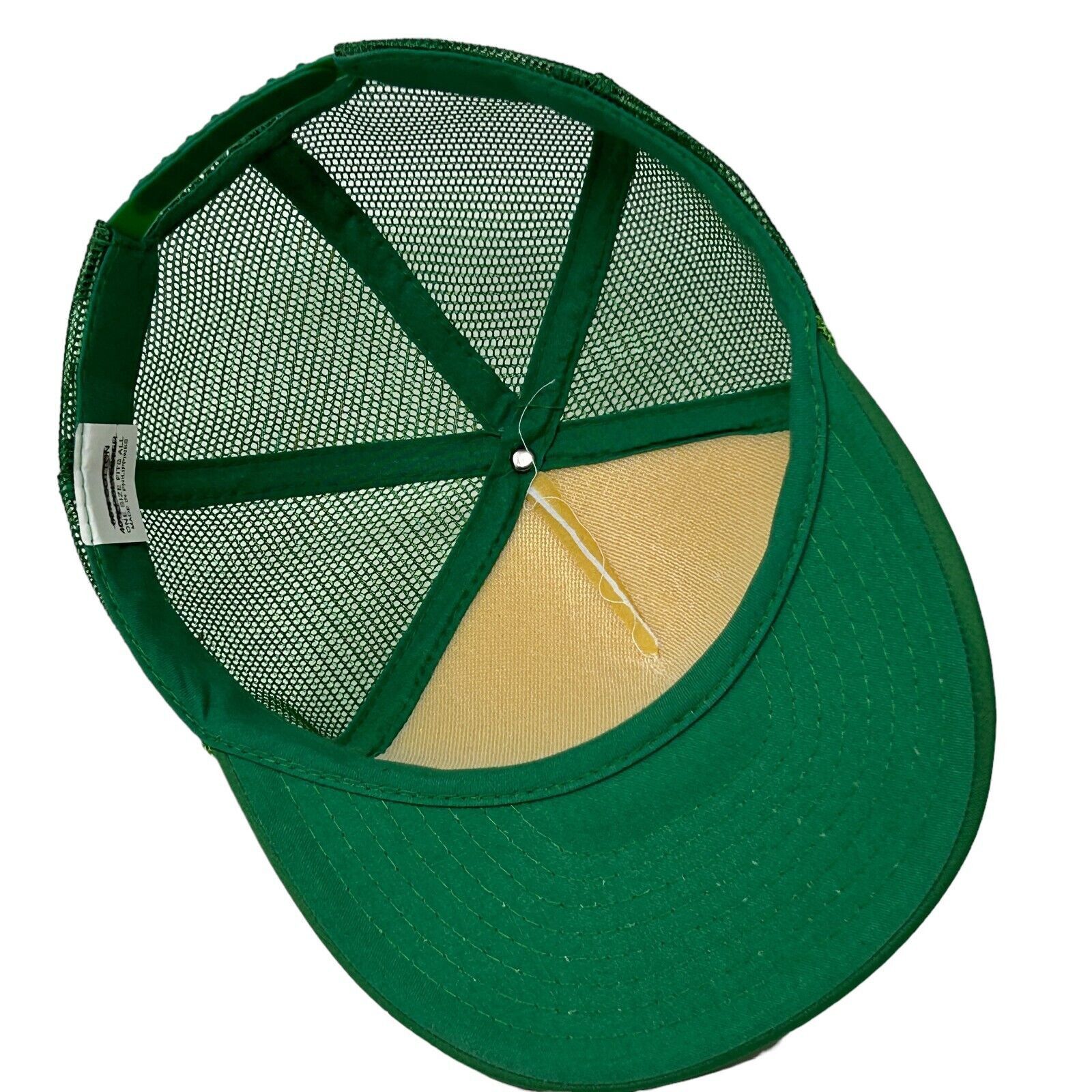 Vintage Vintage 90s Sons of Erin Las Vegas Trucker Hat Cap Green Size ONE SIZE - 4 Thumbnail