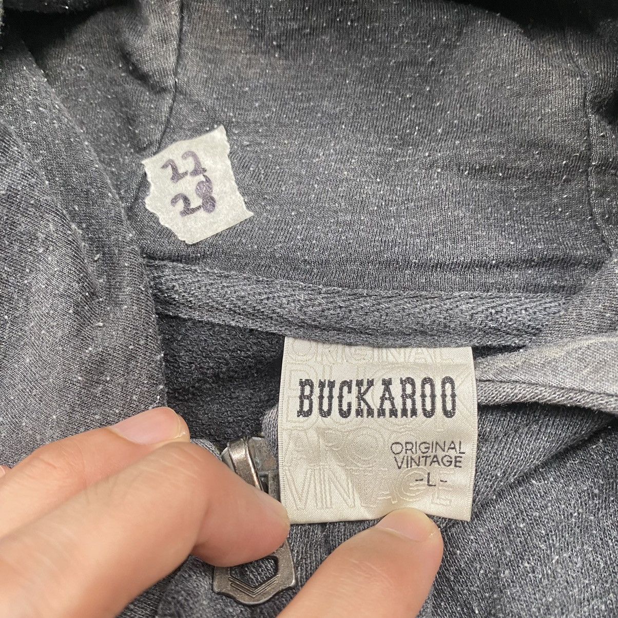 Japanese Brand × Vintage y2k Buckaroo Tribal Poem Spellout Zipped Up Size US M / EU 48-50 / 2 - 6 Thumbnail