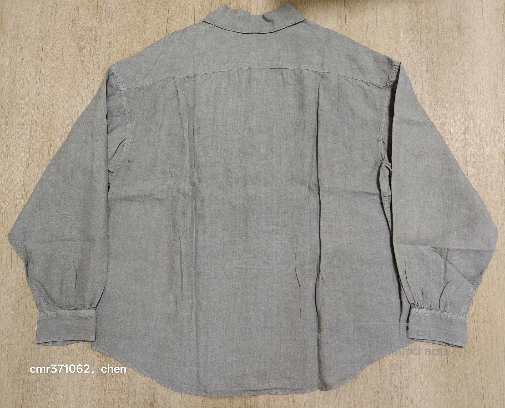 Visvim VISVIM 23SS PALMER SHIRT L/S DMGD LINEN. Size US M / EU 48-50 / 2 - 6 Thumbnail