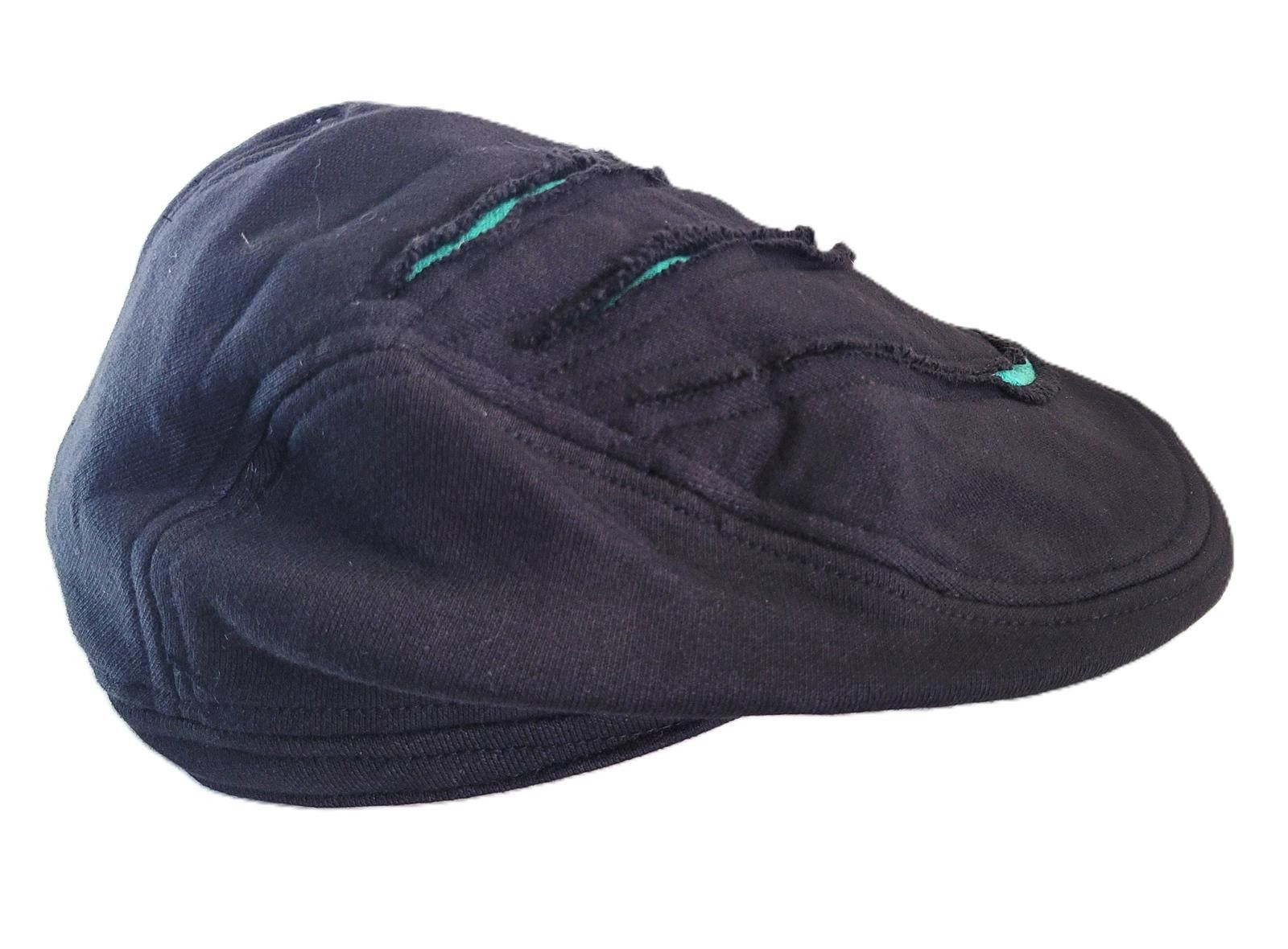Other Newsboy Cap Black with Distressed Claw Design One Size Size ONE SIZE - 1 Thumbnail
