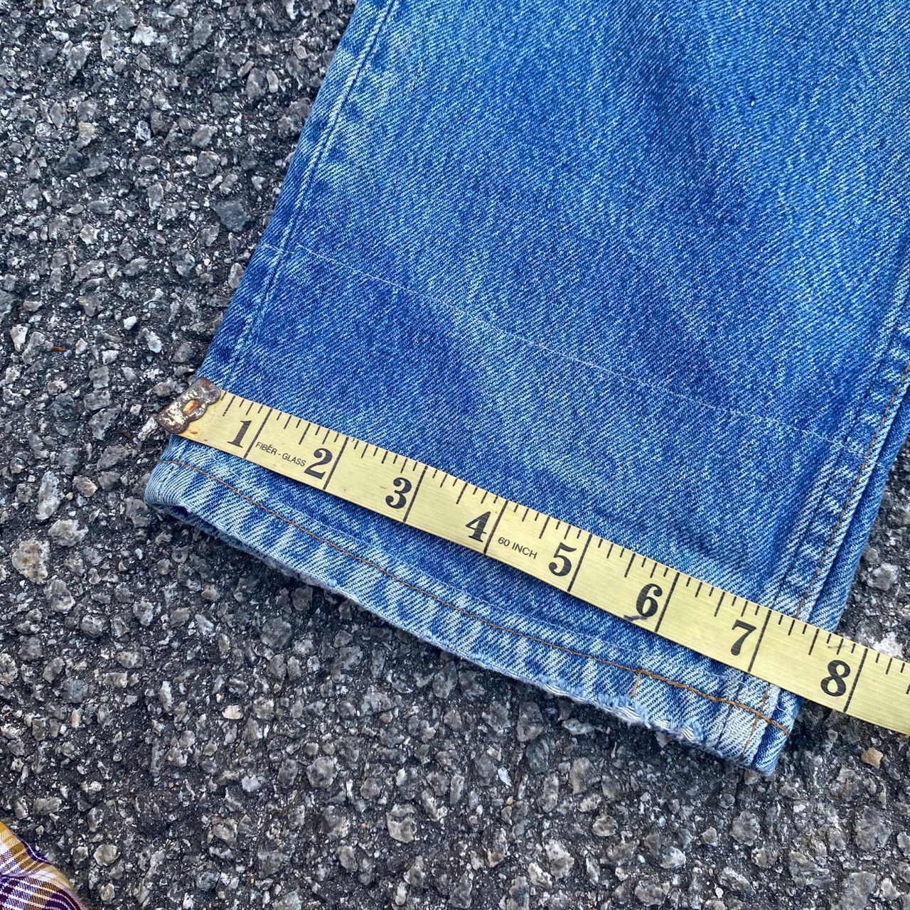 Levi's Vintage 80s Levis 501 Patchwork Denim #kurtcobain Style Size US 32 / EU 48 - 8 Thumbnail