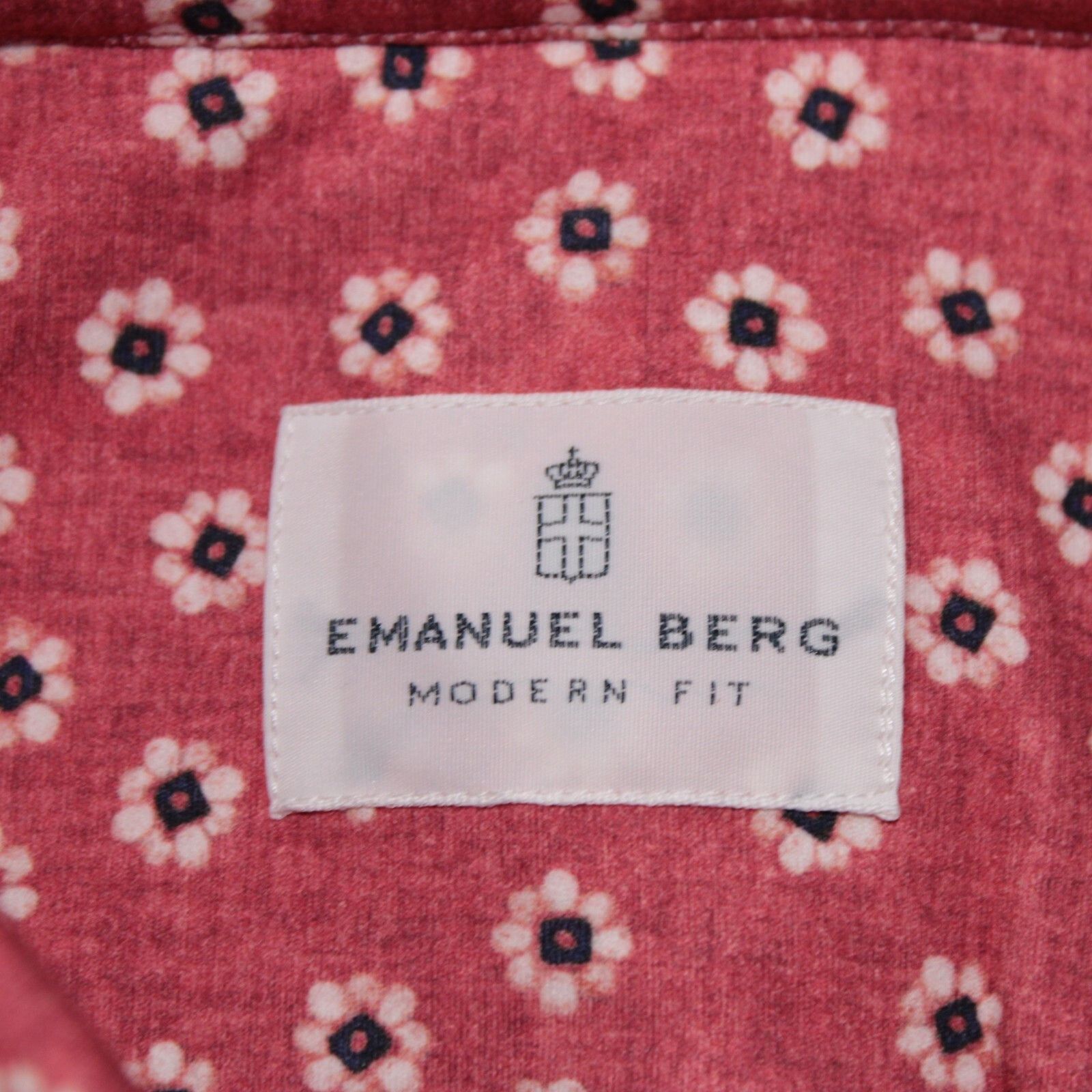 Emanuel Berg New with tags Shirt Size XL US In Red