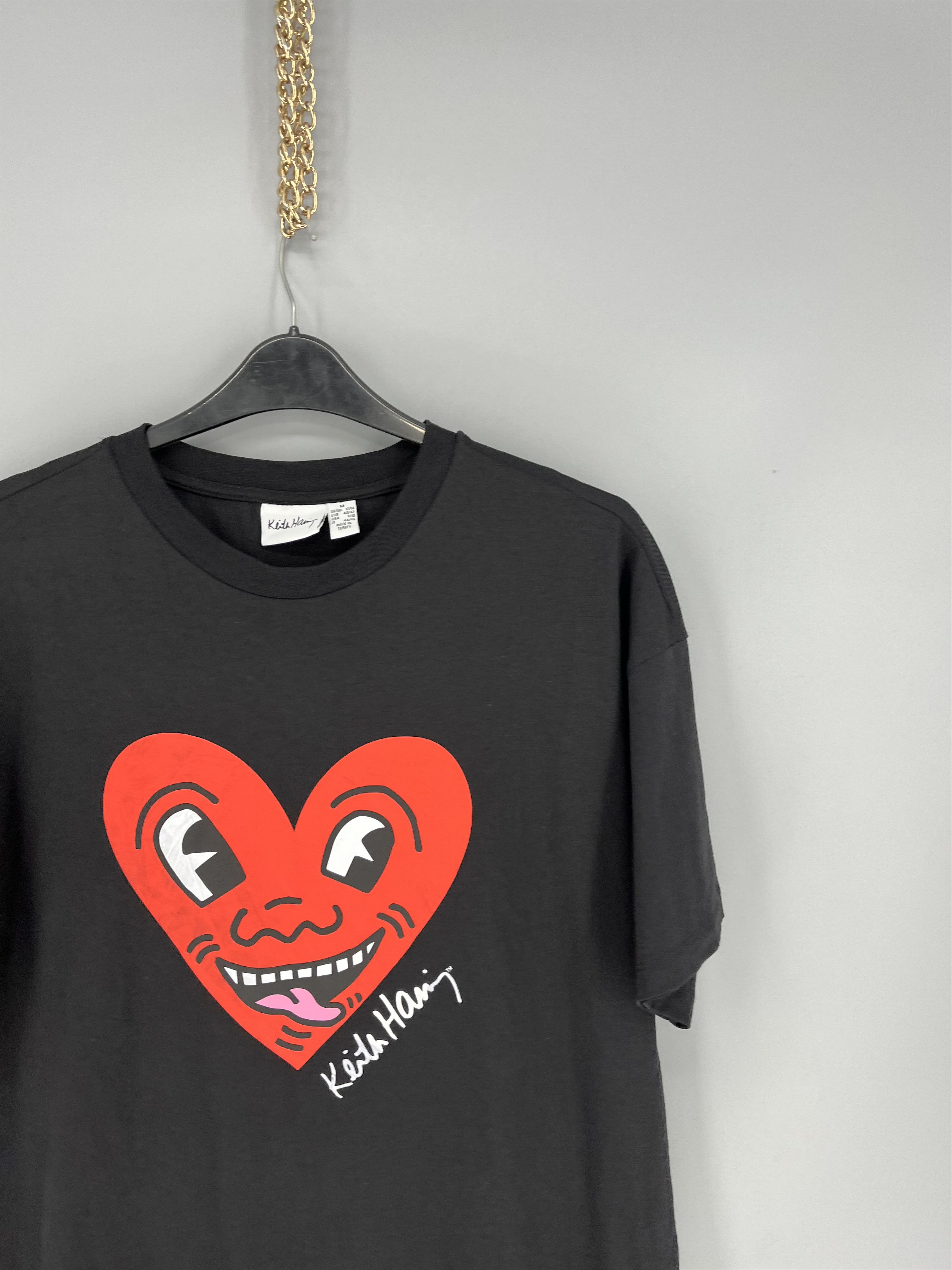 Keith Haring Vintage Y2K KEITH HARING Art Japanese T-shirt Size US L / EU 52-54 / 3 - 5 Thumbnail
