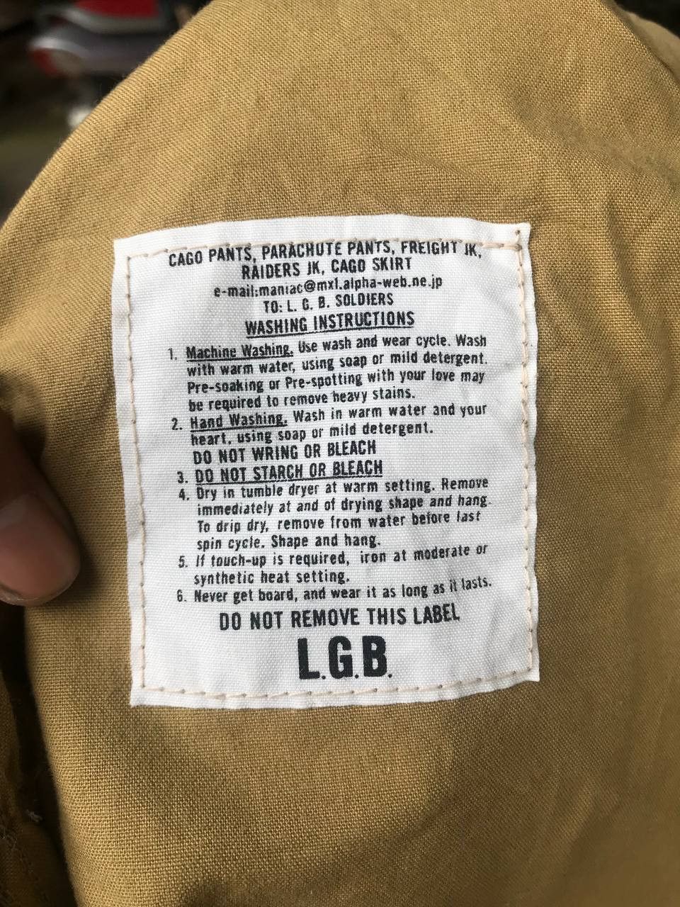 Le Grande Bleu (L.G.B.) Le Grande Boleh (L.G.B) Skirt Suspender Size 29" - 7 Thumbnail