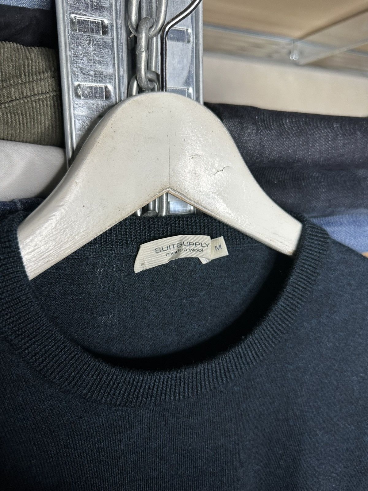 Suitsupply Suitsupply Crewneck Wool Sweater Size US S / EU 44-46 / 1 - 3 Thumbnail