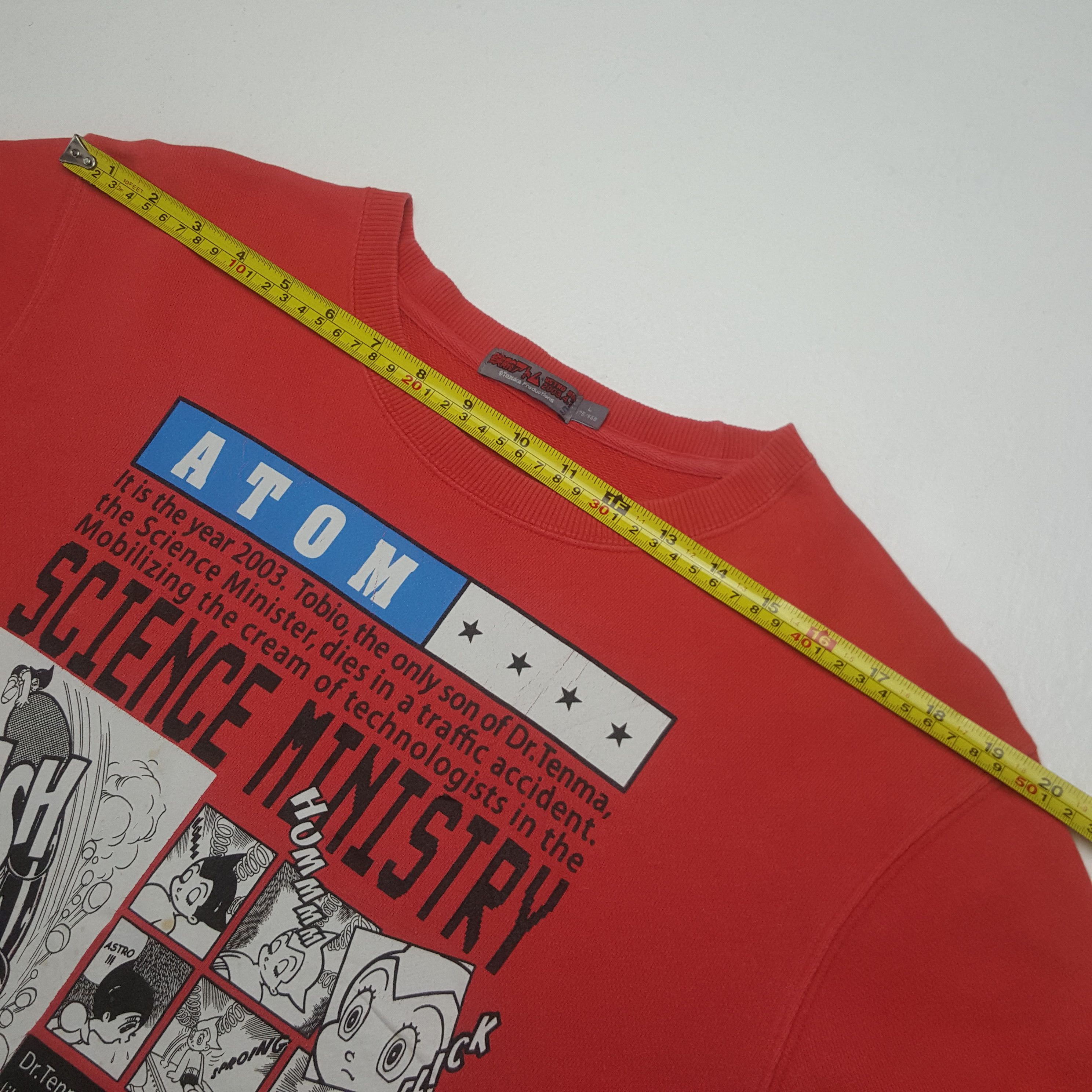 Anime Vintage Astro Boy ATOM Sweatshirt Size US M / EU 48-50 / 2 - 5 Thumbnail