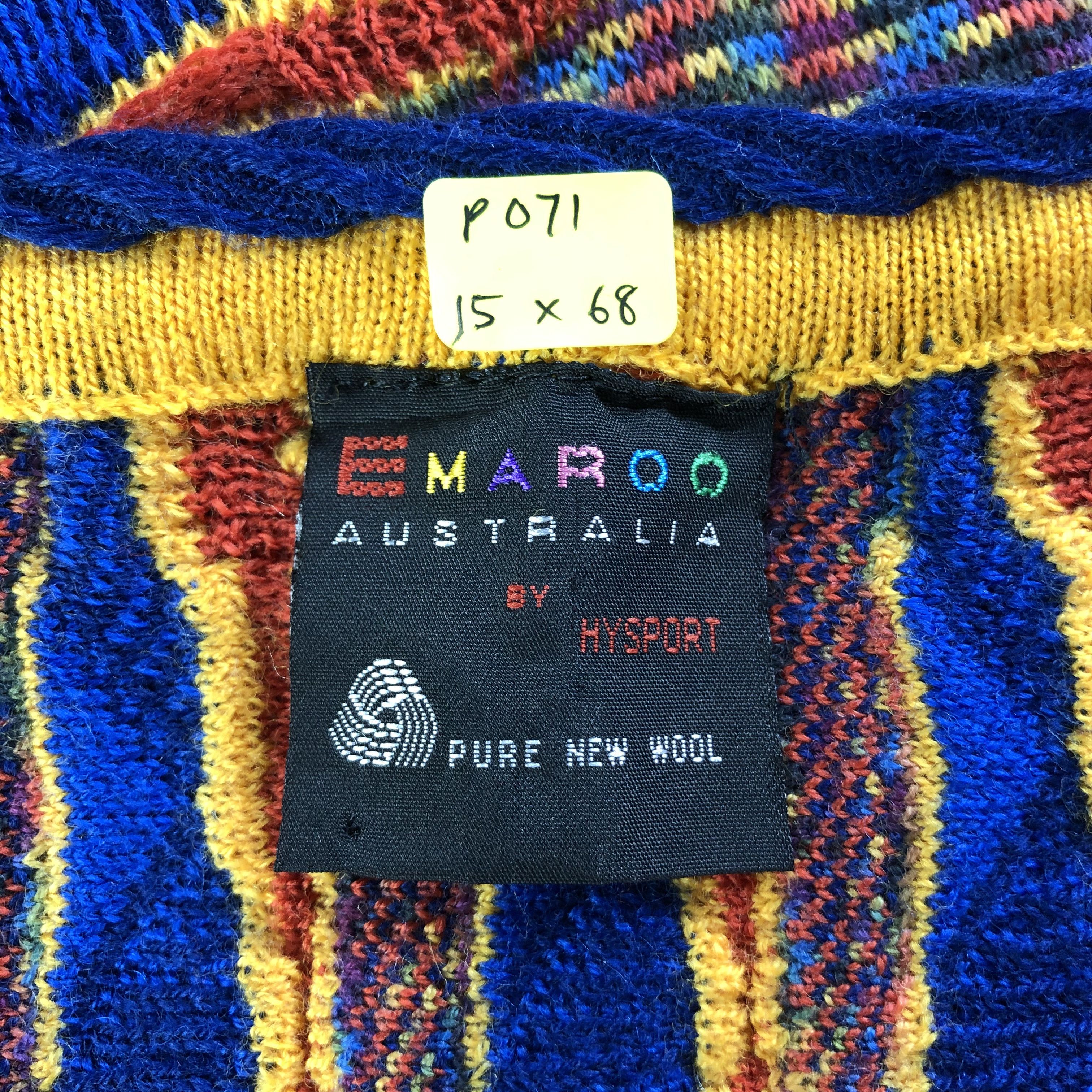 Vintage Amaroo Scarf / Muffler / Neckwear P071 Size ONE SIZE - 8 Thumbnail