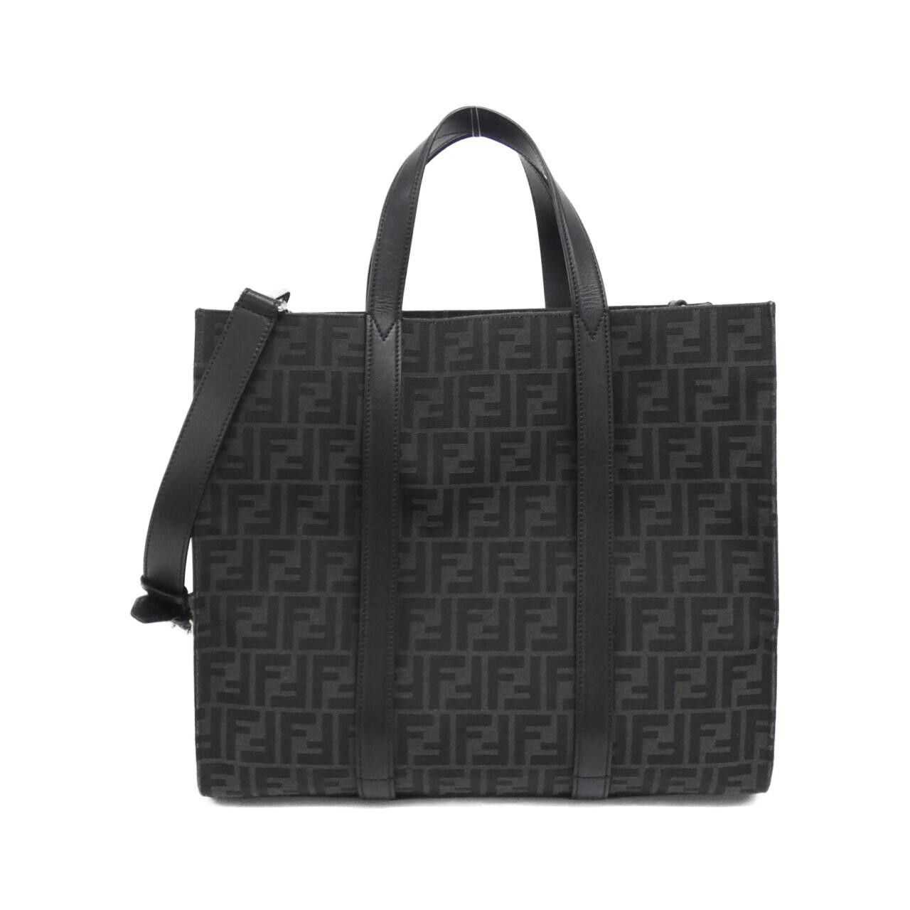 Fendi Fendi Fendi 7VA390 AG0M Canvas Calf Bag Leather Tote Bag 7VA390AG0M DUTY FREE for USA Size ONE SIZE - 1 Thumbnail