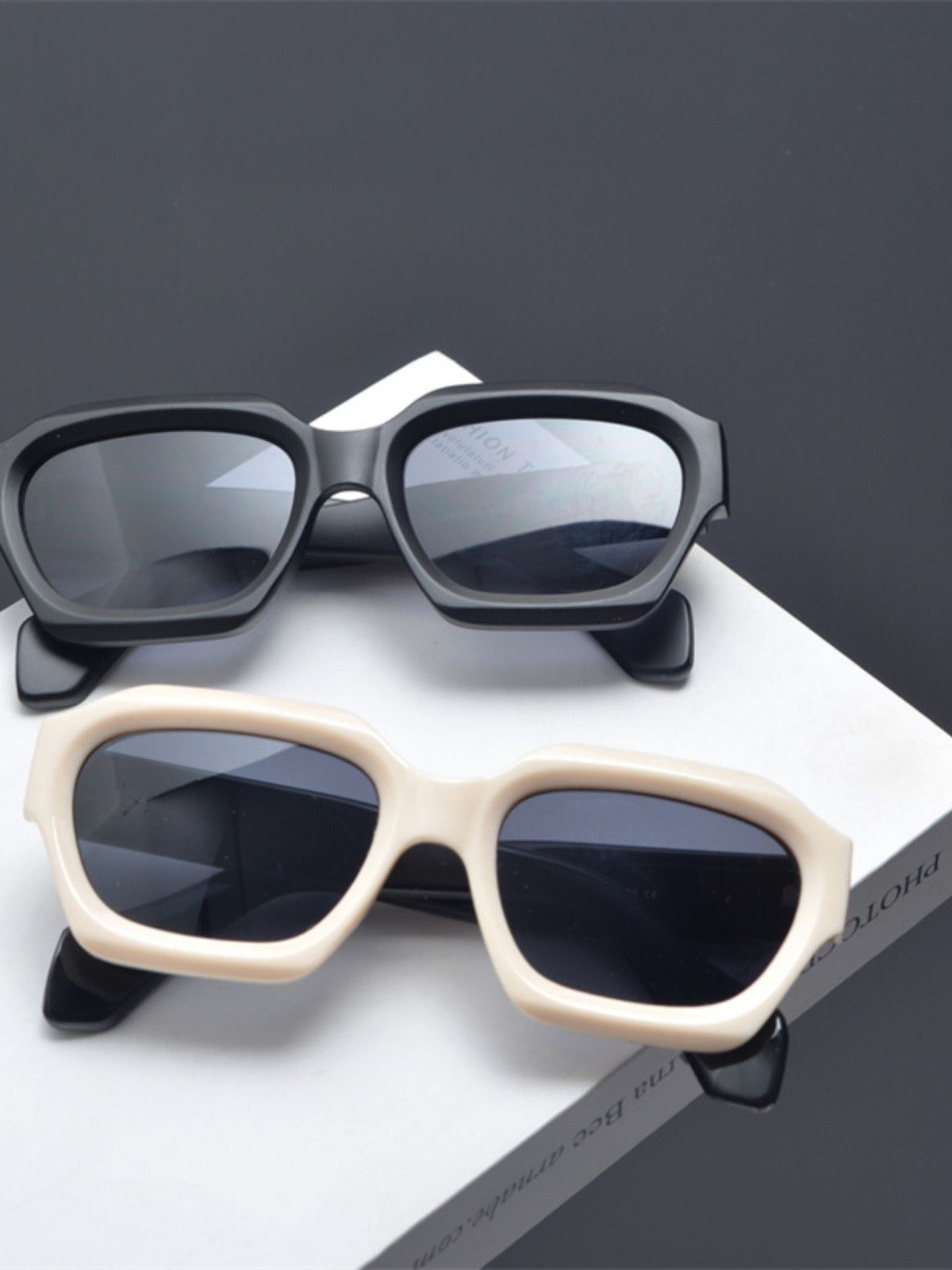 Electric Visual Retro Street ins style custom avant-garde sunglasses Size ONE SIZE - 2 Thumbnail