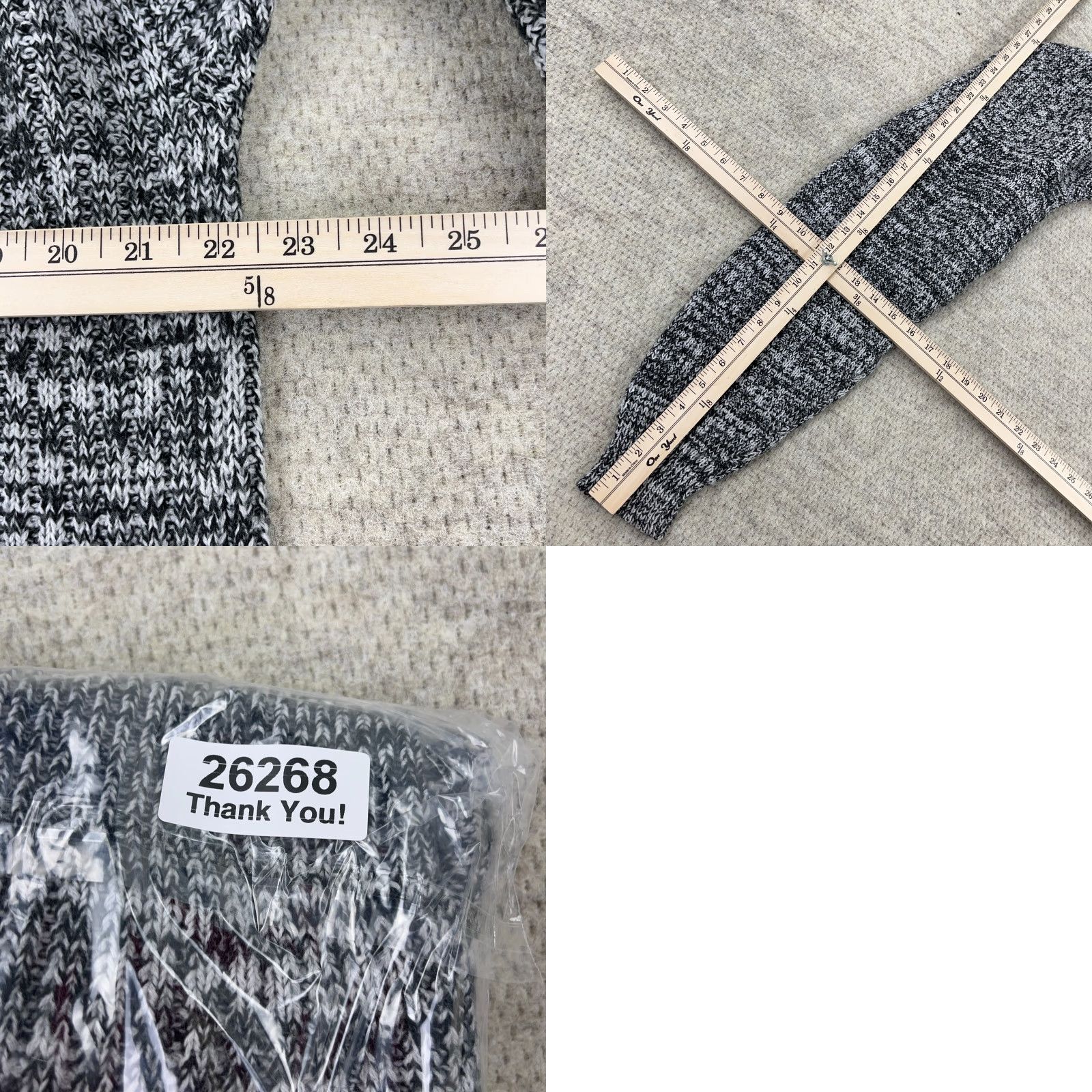 Vintage VINTAGE Puritan Sweater Men Medium Gray Chunky Knit Pullover 90s Grunge Heavyweight Adult Size US M / EU 48-50 / 2 - 8 Thumbnail