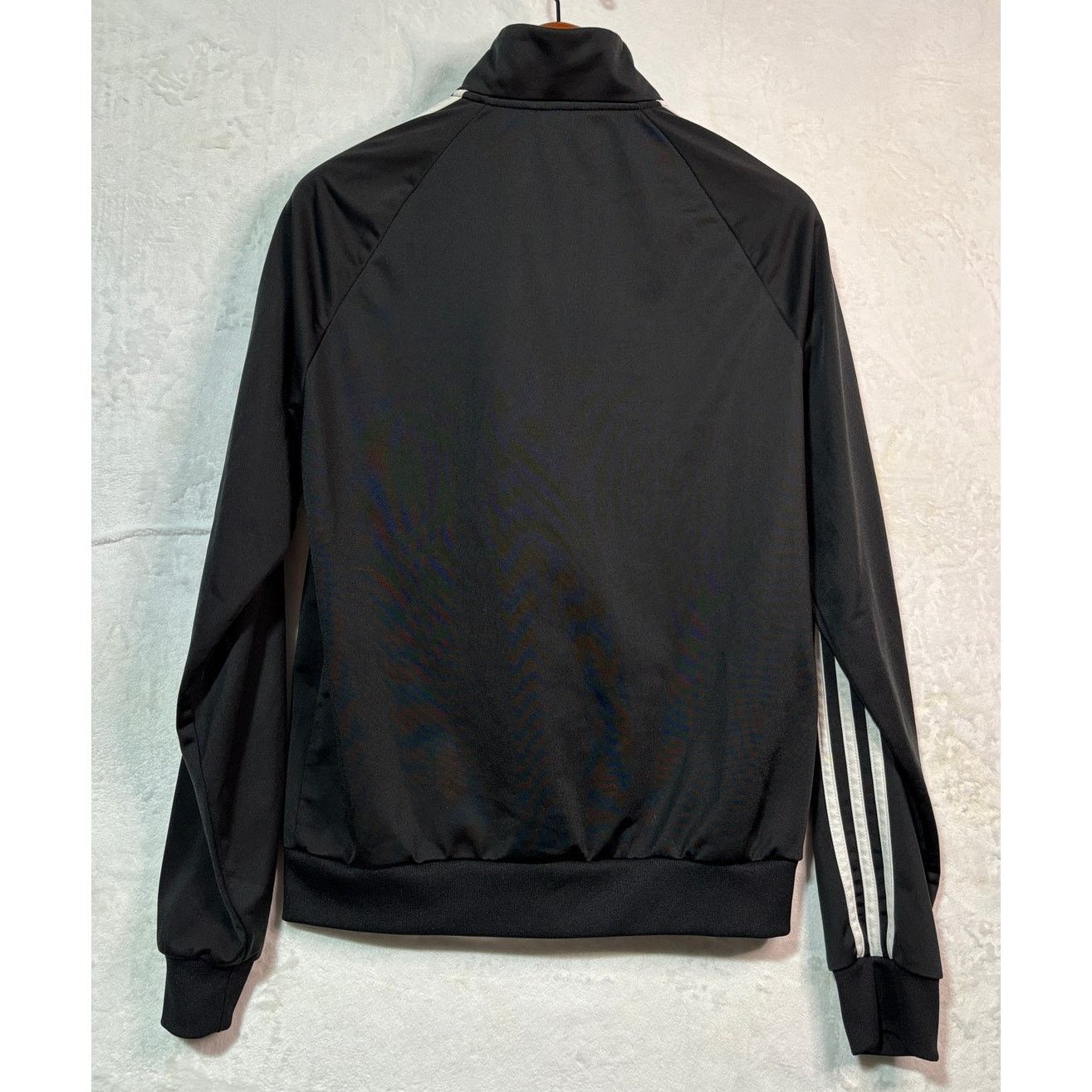 Adidas Size S | ADIDAS Men's Blck 3-Stripe Jersey Knit Track Jacket Size US S / EU 44-46 / 1 - 2 Thumbnail