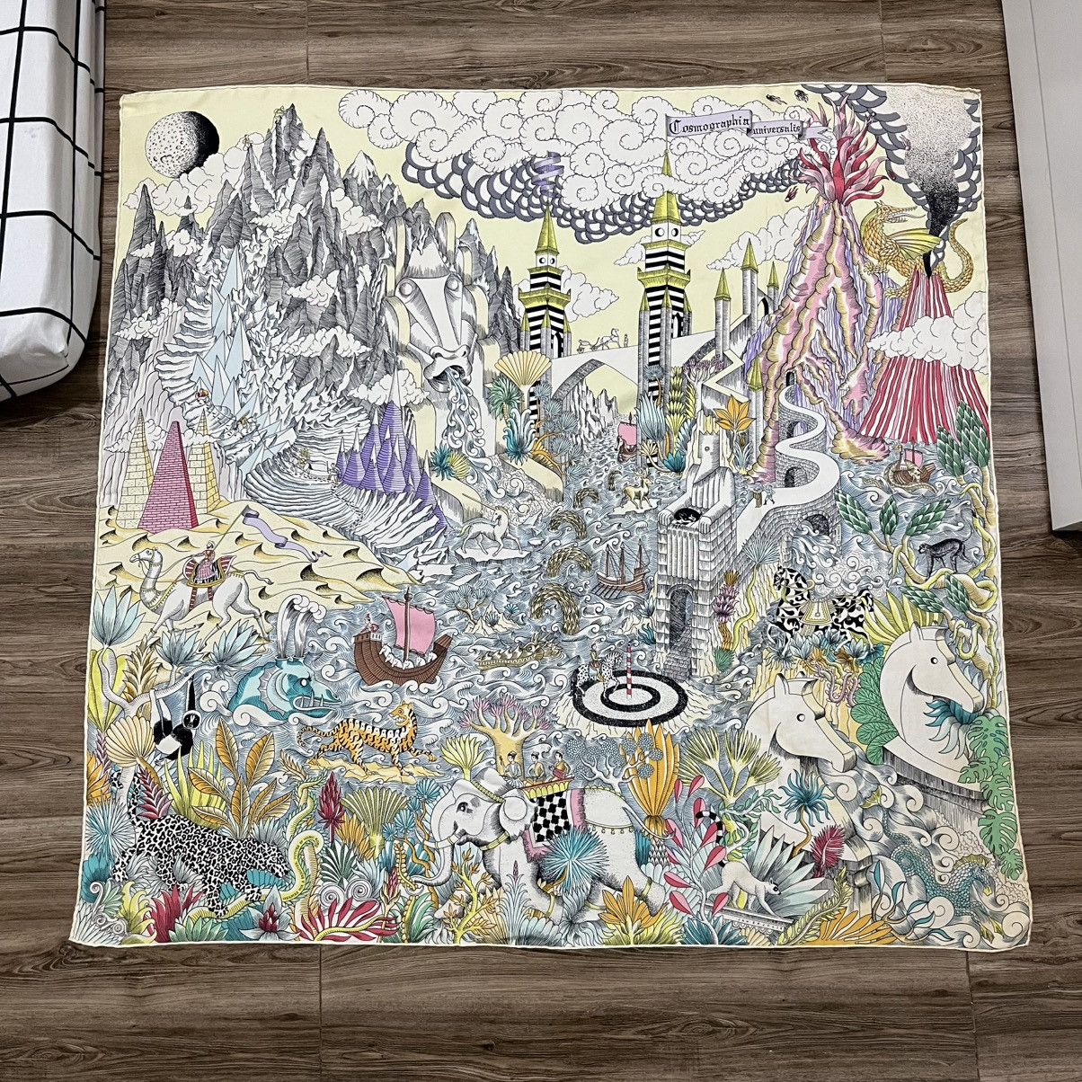 Hermes Hermès Cosmographia Universalis Scarf Size ONE SIZE - 1 Thumbnail