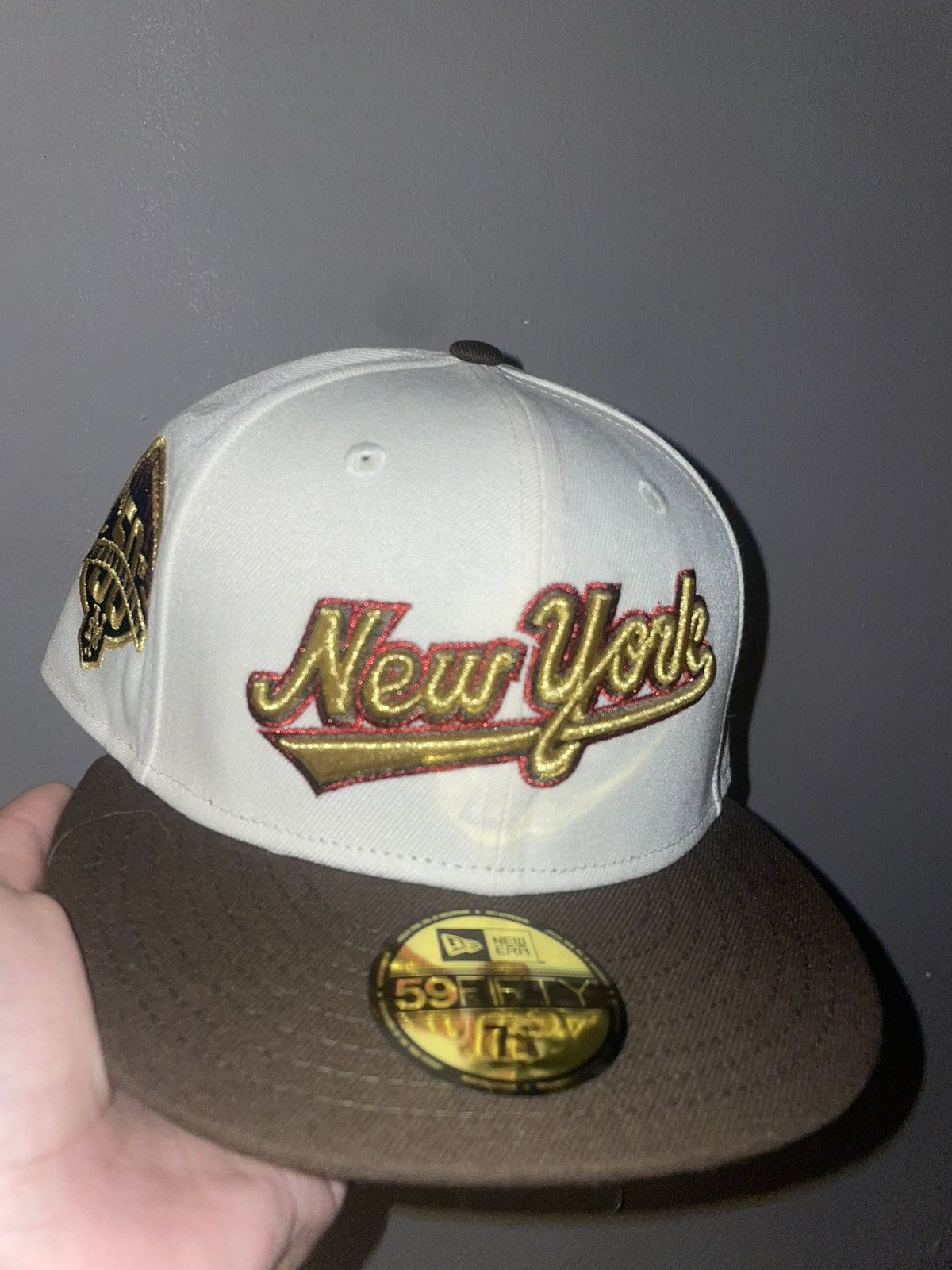 MLB New York mets 50th anniversary 59fifty size 7 1/8 brand new Size ONE SIZE - 3 Thumbnail