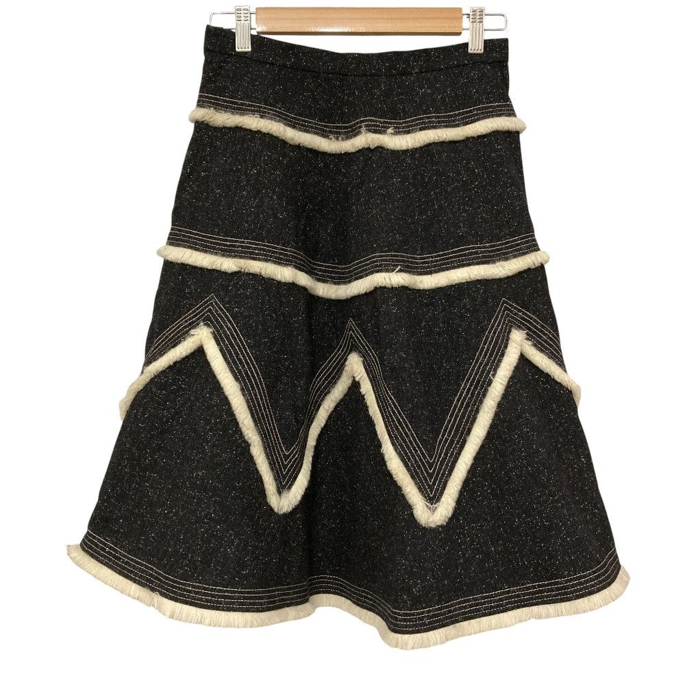 Other Other KEITA MARUYAMA Fringe Flare Skirt Others Skirts DUTY FREE for USA Size ONE SIZE - 1 Thumbnail