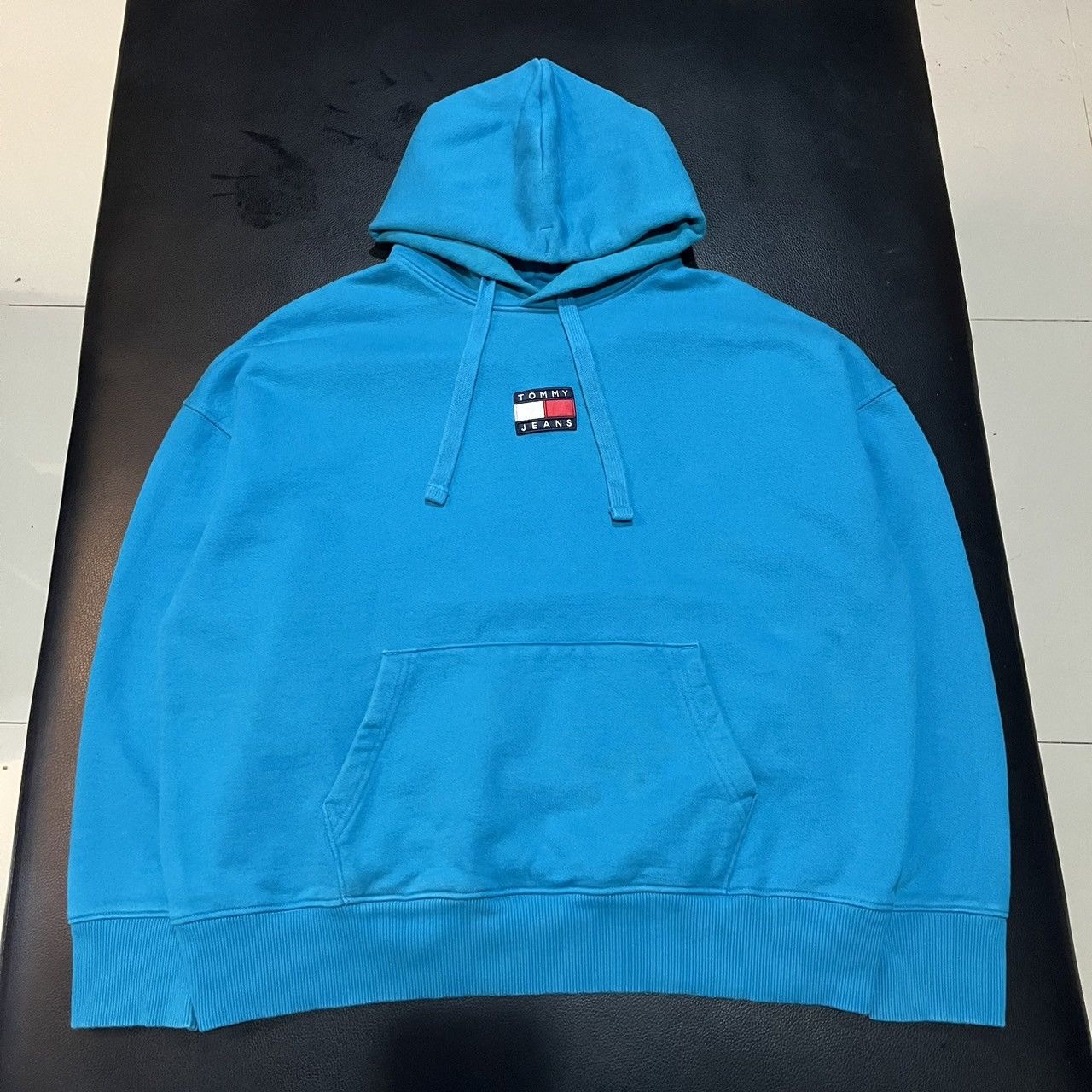 Tommy Jeans Tommy Jeans Relaxed Fit Badge Fleece Hoodie Size US M / EU 48-50 / 2 - 2 Thumbnail