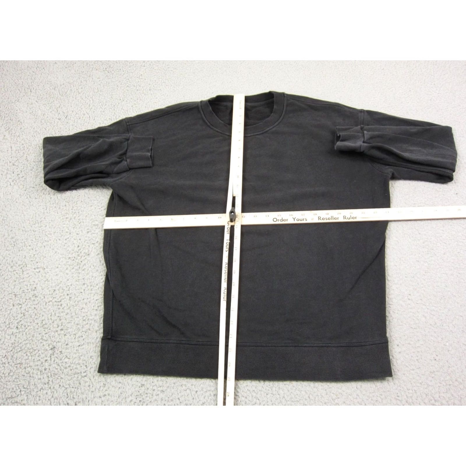 Lululemon Lululemon Sweatshirt Mens Large Black Casual Athleisure Pullover Fleece Crew Neck Long Sleeve Regular Size Size US L / EU 52-54 / 3 - 4 Thumbnail