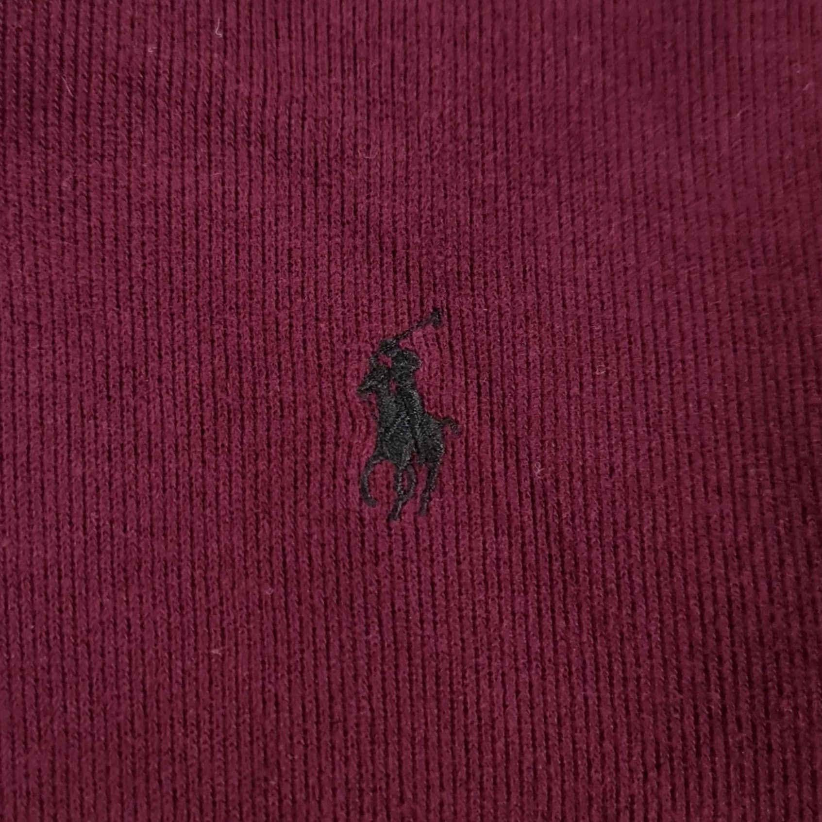 Polo Ralph Lauren VINTAGE Polo Ralph Lauren Jumper Mens Pullover Shawl Neck Cotton Red 2XL Logo Knit Long Sleeve Casual Winter Womens Mens Girls? Size US XXL / EU 58 / 5 - 4 Thumbnail