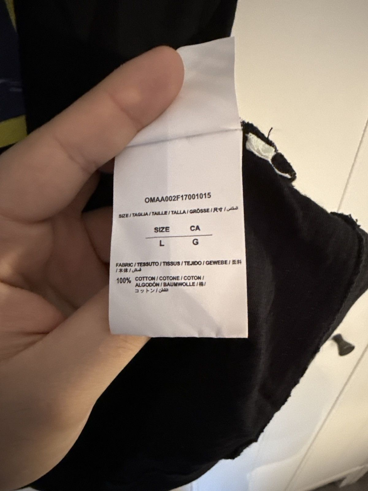 Off-White Off white Caravaggio short sleeve “SEEING THINGS” Size US L / EU 52-54 / 3 - 4 Thumbnail
