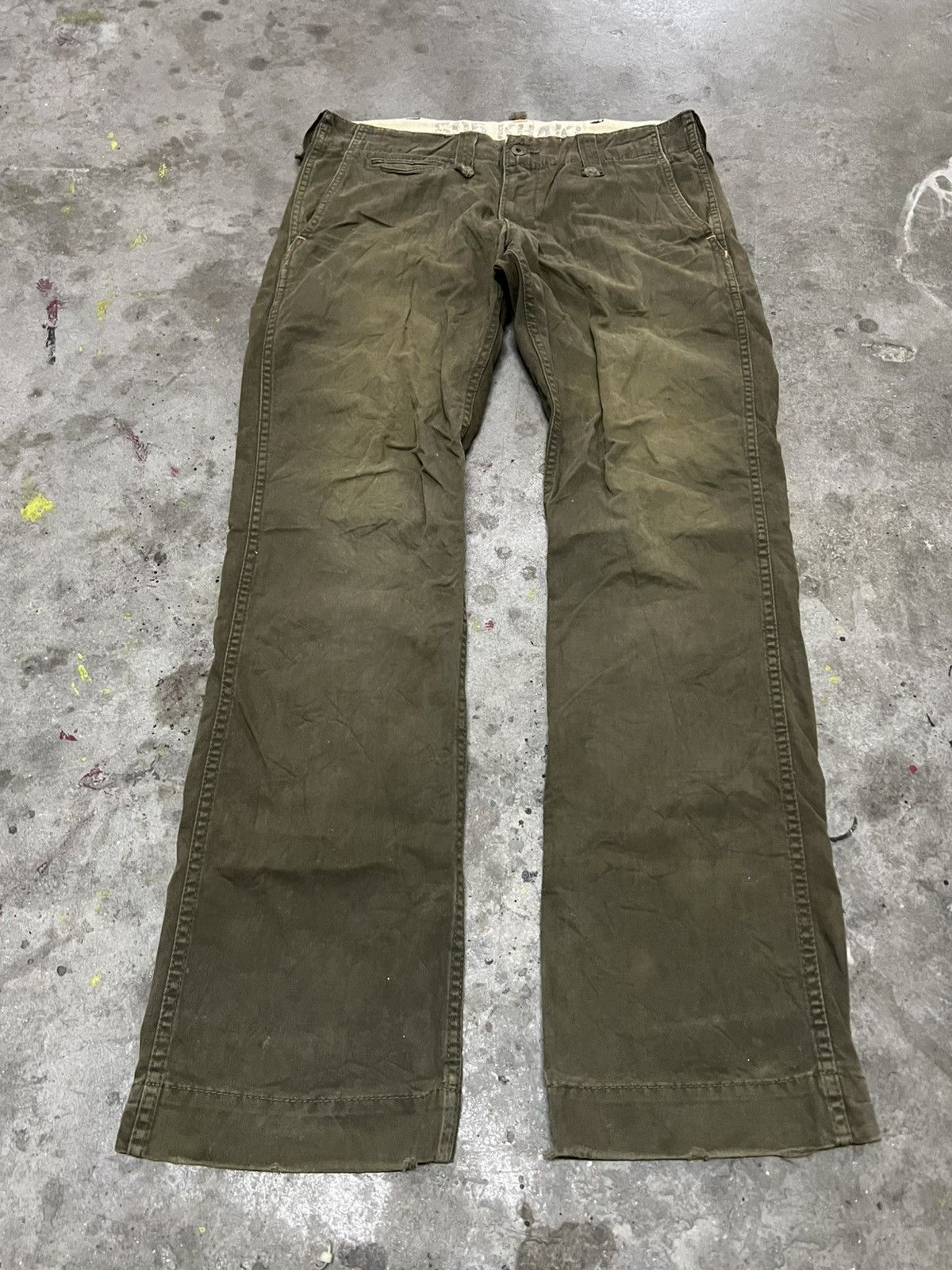 Edwin × Vintage EDWIN 505 KHAKIS PANT Size US 32 / EU 48 - 4 Thumbnail