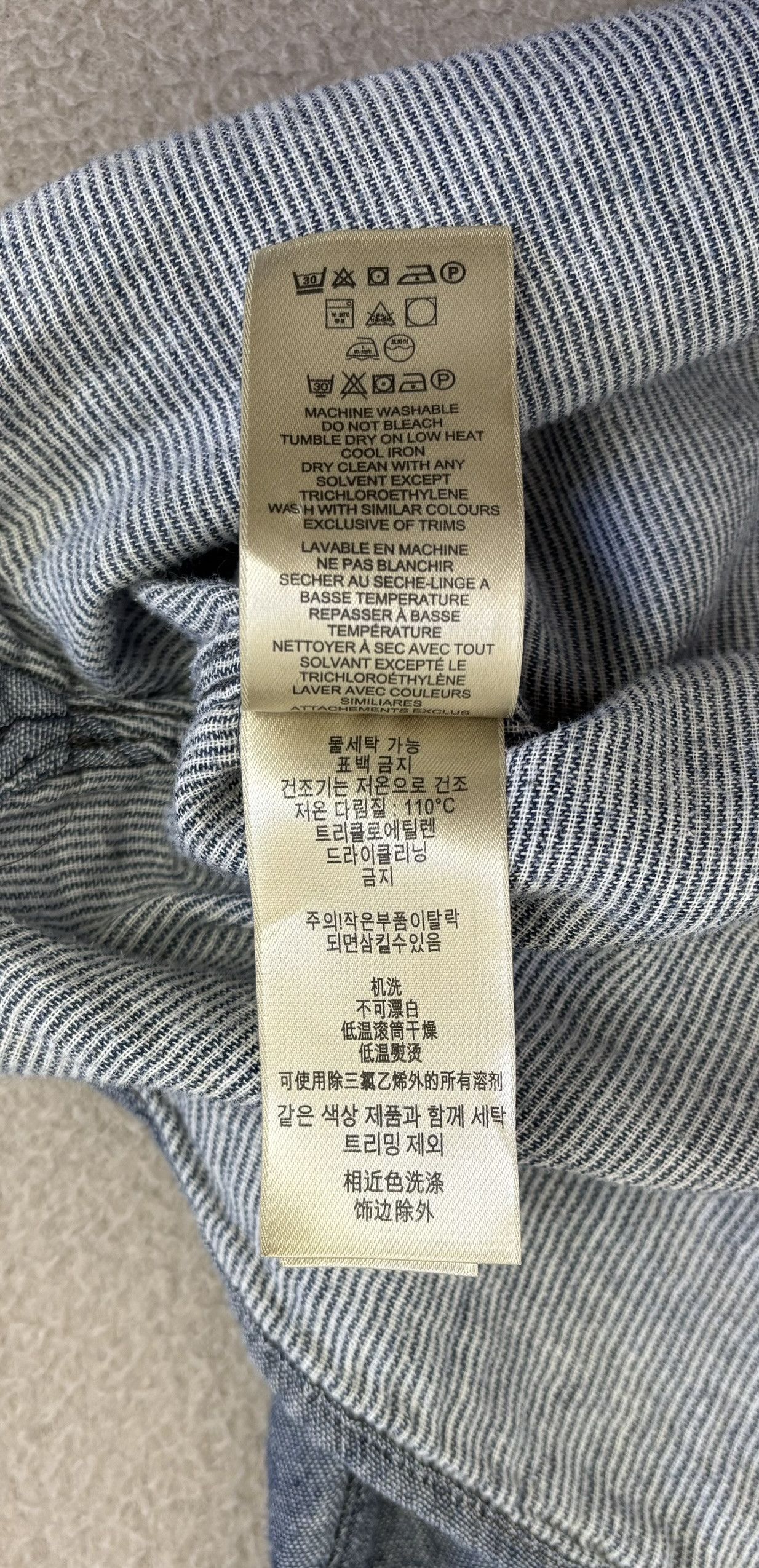 Burberry Burberry shirt denim Medium Size US M / EU 48-50 / 2 - 12 Thumbnail