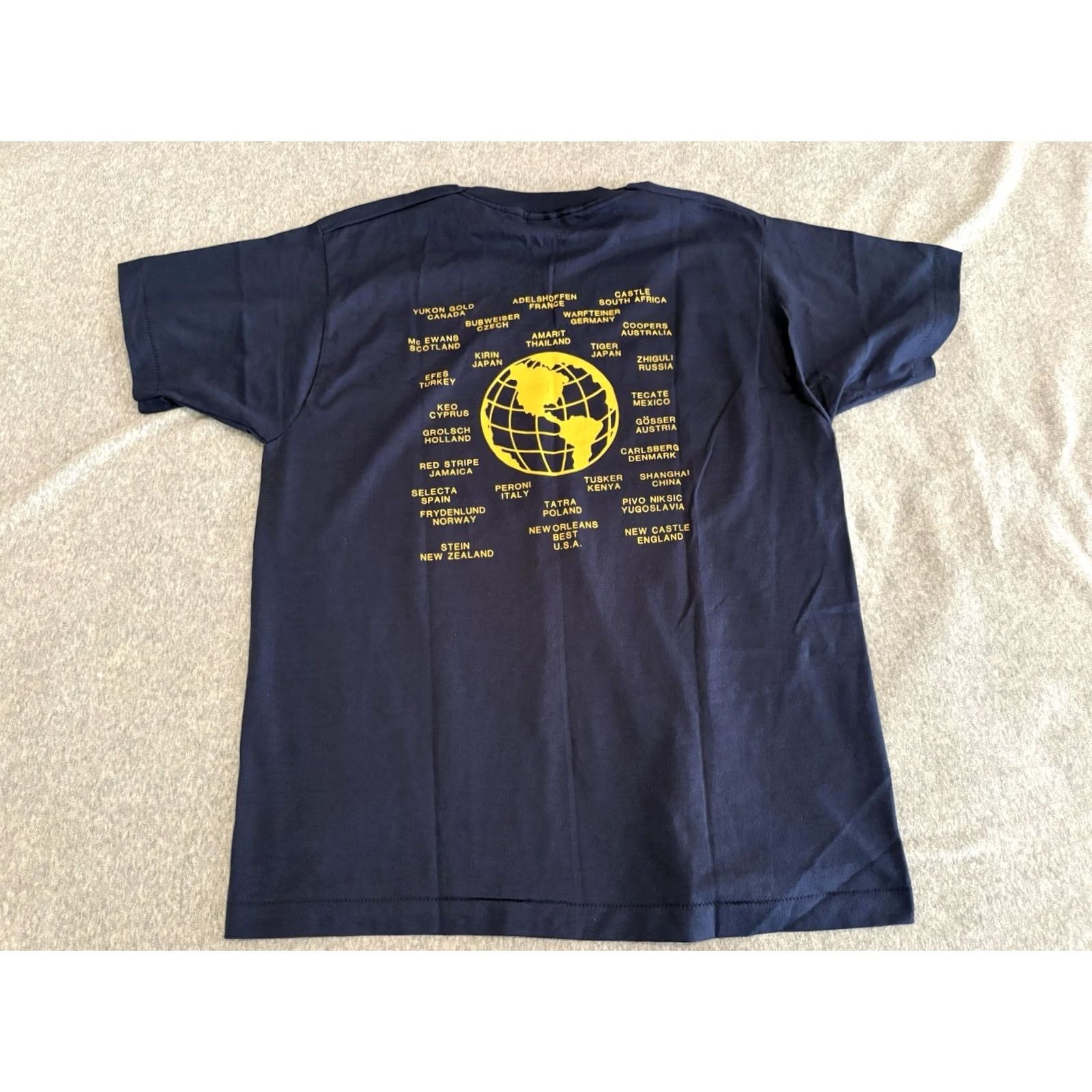 Vintage VINTAGE Screen Stars Best Shirt XL Blues Beer Graphic Print 90s Roo's Leap Montrose Scotland Men Mens Fits Crew Neck Short Sleeve Size US XL / EU 56 / 4 - 5 Thumbnail
