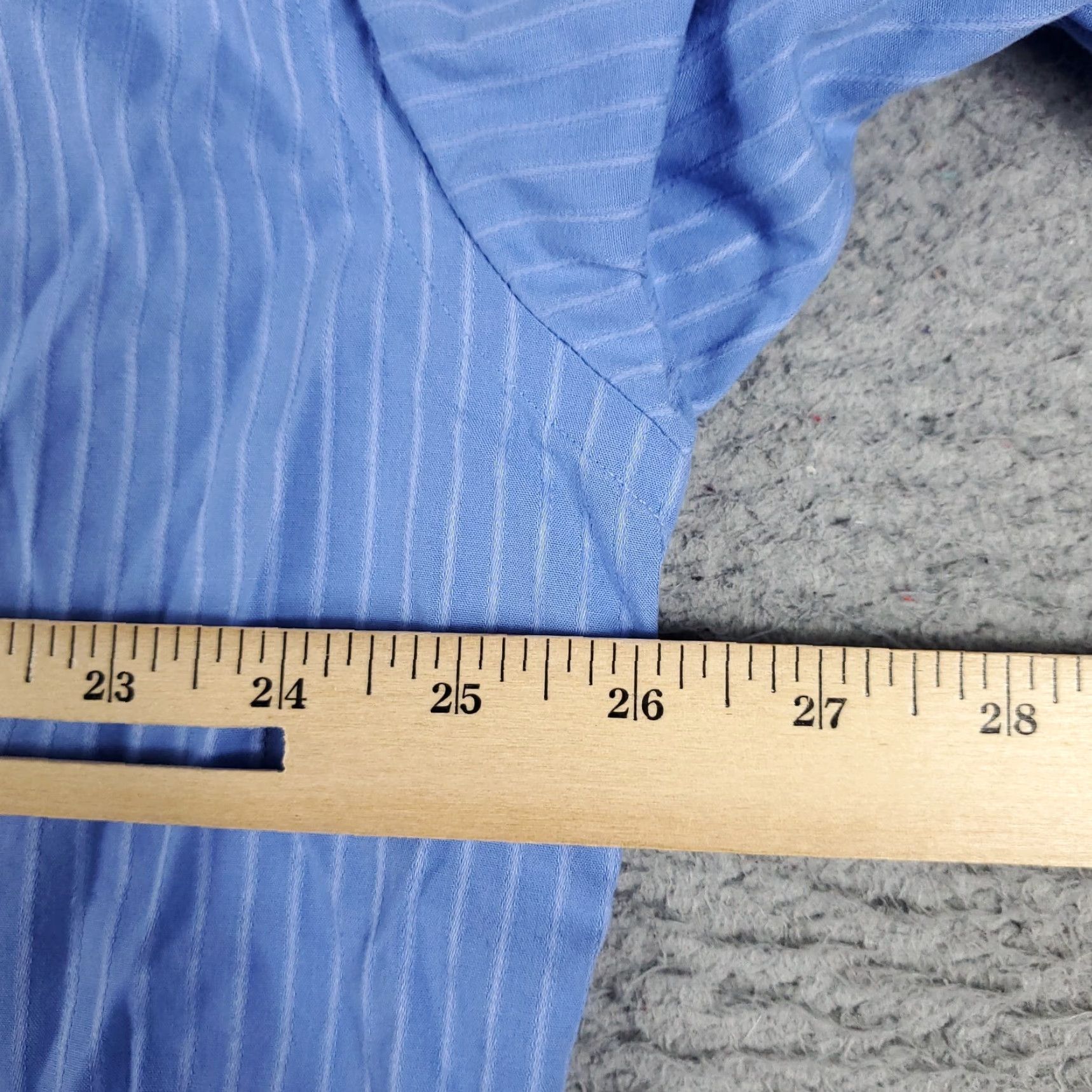 Ben Sherman Ben Sherman Shirt Mens XL Blue Striped Button-Up Long Sleeve Size US XL / EU 56 / 4 - 5 Thumbnail