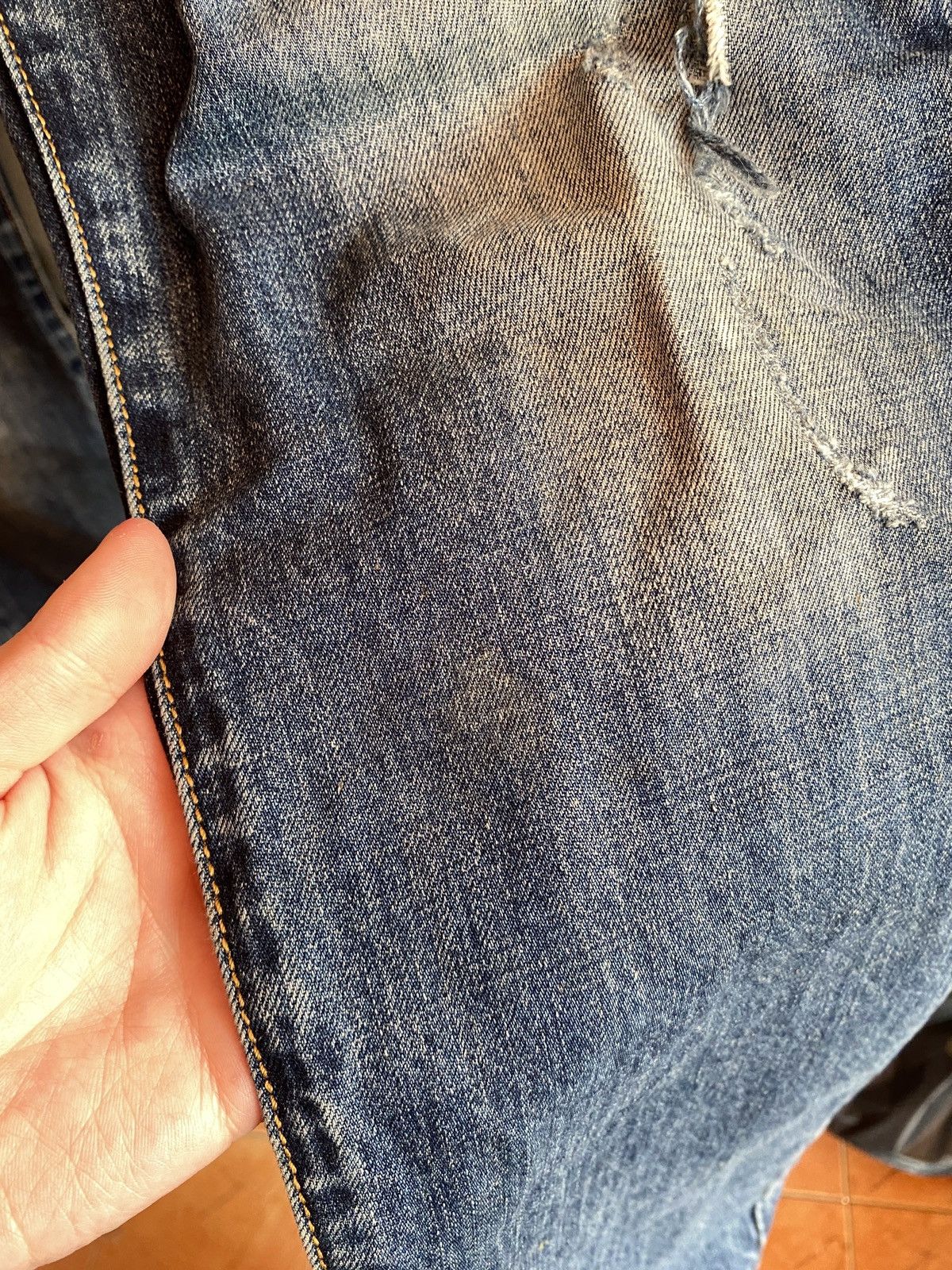 Dolce & Gabbana VINTAGE DOLCE & GABBANA DISTRESSED JEANS Y2k Size US 32 / EU 48 - 5 Thumbnail