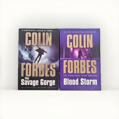 Other Savage Gorge & Blood Storm - Colin Forbes: Crime Thriller Size ONE SIZE - 1 Thumbnail