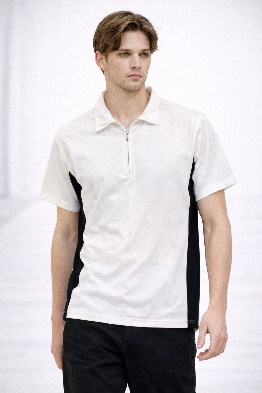 Comme des Garcons Homme Plus Comme des Garçons Homme Plus Polo Shirt - AD2000 Size US XS / EU 42 / 0 - 1 Thumbnail