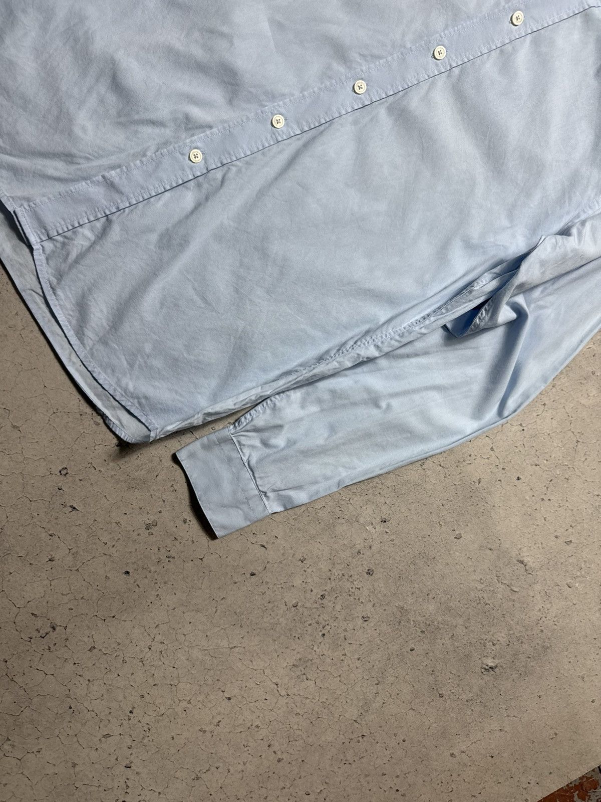 Givenchy Givenchy Luxury Button Up Shirt Blue Size US S / EU 44-46 / 1 - 3 Thumbnail