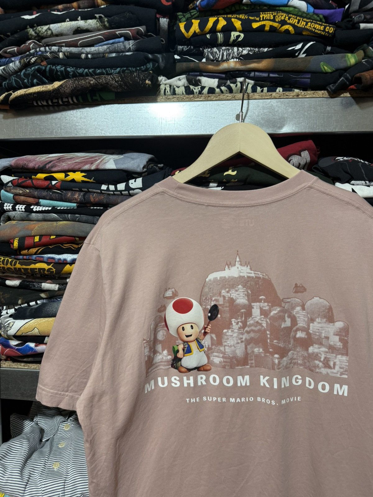 Japanese Brand × Nintendo × Uniqlo Uniqlo Super Mario Game Cartoon Nintendo T-Shirt Y2K Hype Size US XL / EU 56 / 4 - 3 Thumbnail