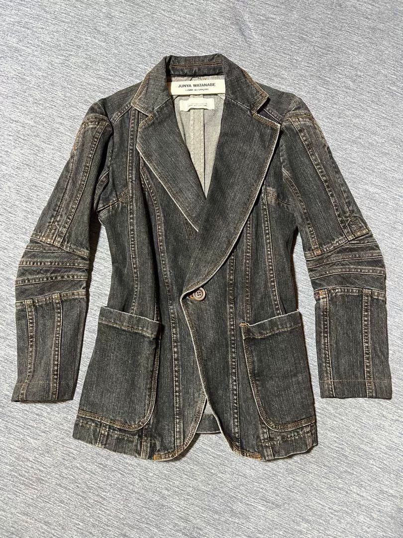 Junya Watanabe junya watanabe denim jacket with unique design Size US S / EU 44-46 / 1 - 1 Thumbnail
