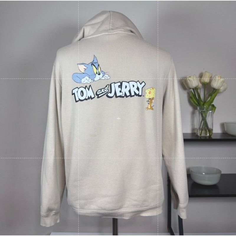 H&M H&M Tom and Jerry Oversized Hoodie Sweater Adult Size L USED Size US L / EU 52-54 / 3 - 4 Thumbnail