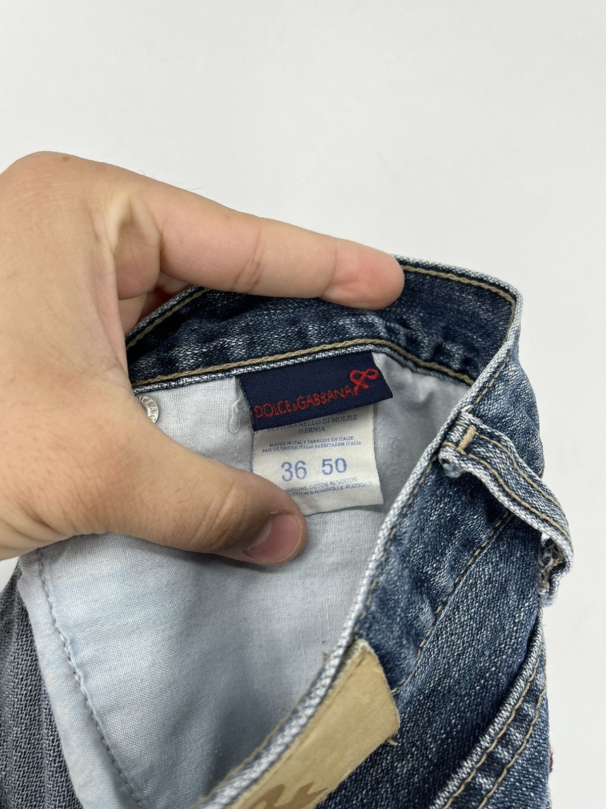 Vintage Dolce Gabbana Baggy Jeans Denim Pants Size 36