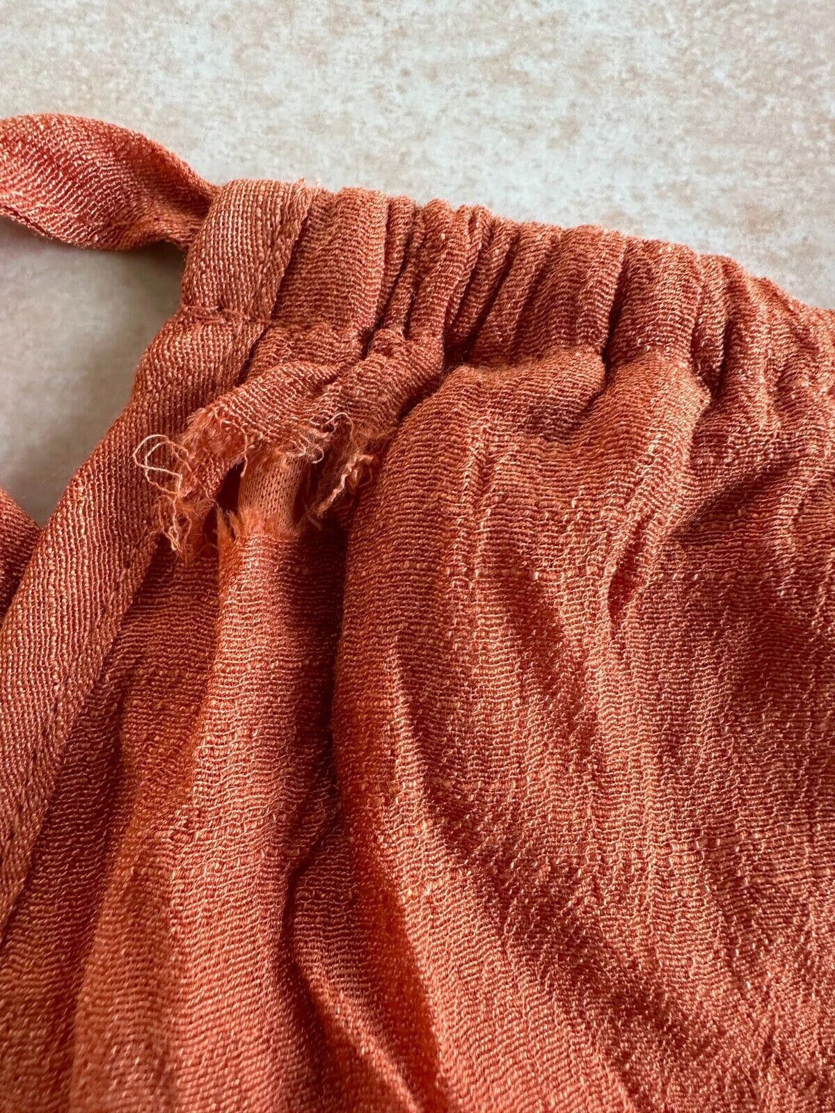 Designer mlle Gabrielle Burnt Orange dress full Dress Size 3X Size 3XL / US 20-22 - 11 Thumbnail