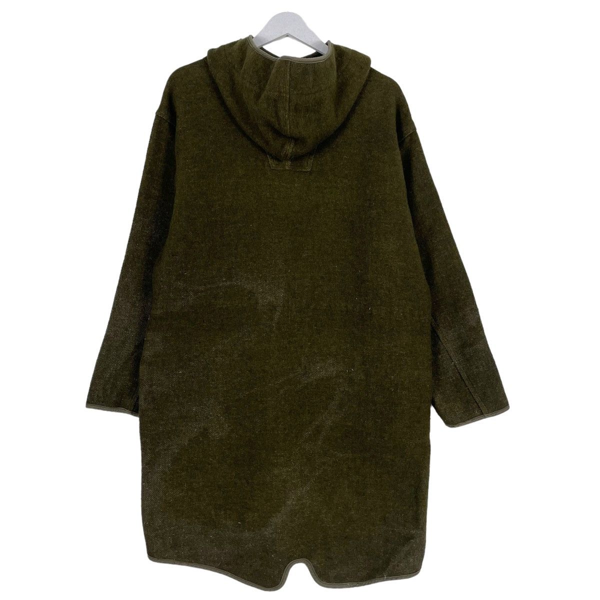 Avirex 💥AVIREX WOOL HOODIE JACKET ARMY GREEN Size US L / EU 52-54 / 3 - 9 Thumbnail