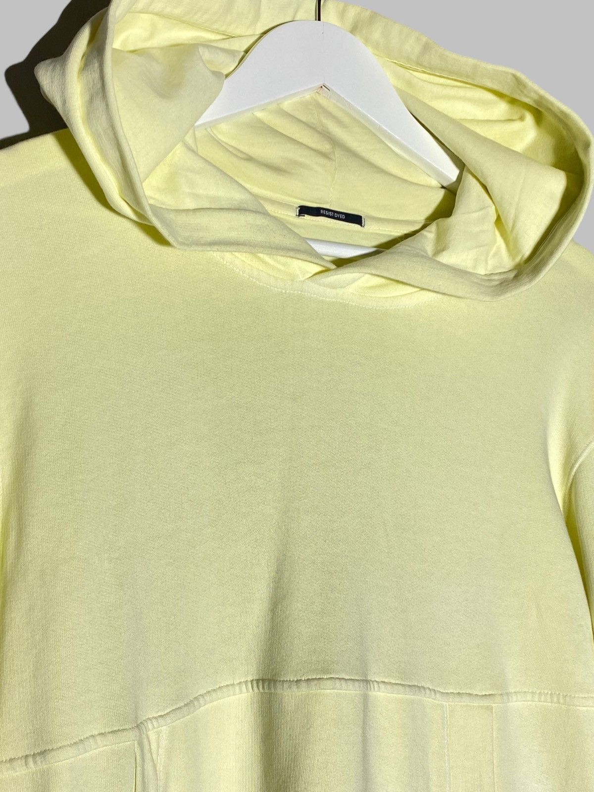 C.P. Company C.P Company Lens Cotton Fleece Resist Dyed Hoodie Yellow Size US M / EU 48-50 / 2 - 5 Thumbnail