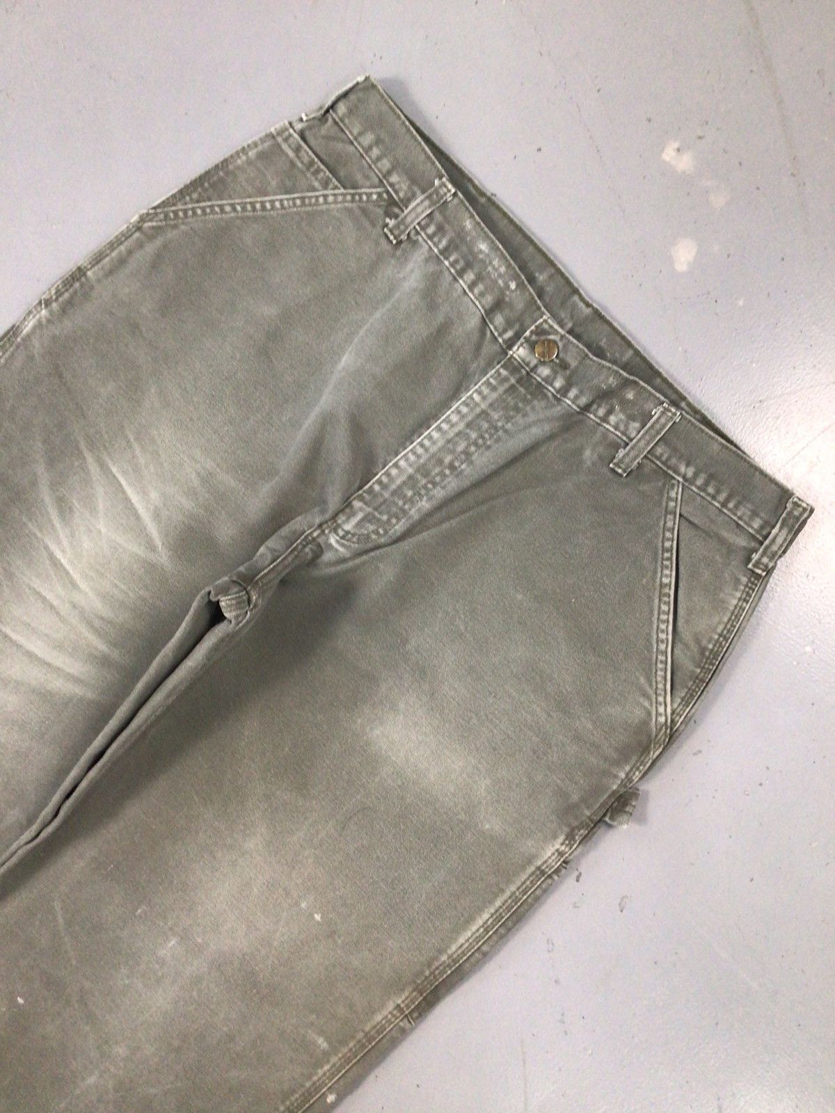 Carhartt × Vintage Vintage moss green Carhartt B11 mos denim Size US 38 / EU 54 - 5 Thumbnail