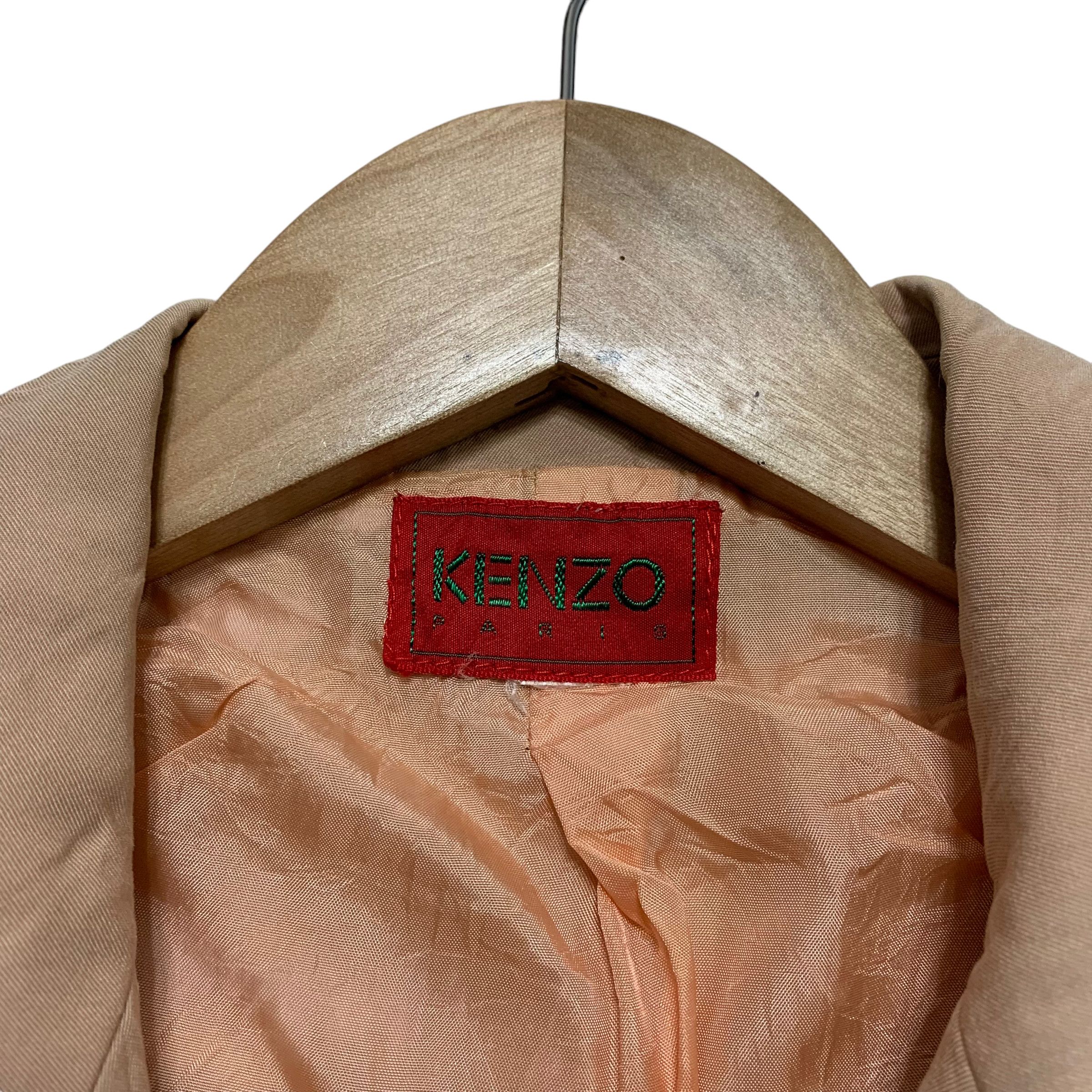 Kenzo Kenzo Double Breast Jacket Size L / US 10 / IT 46 - 4 Thumbnail