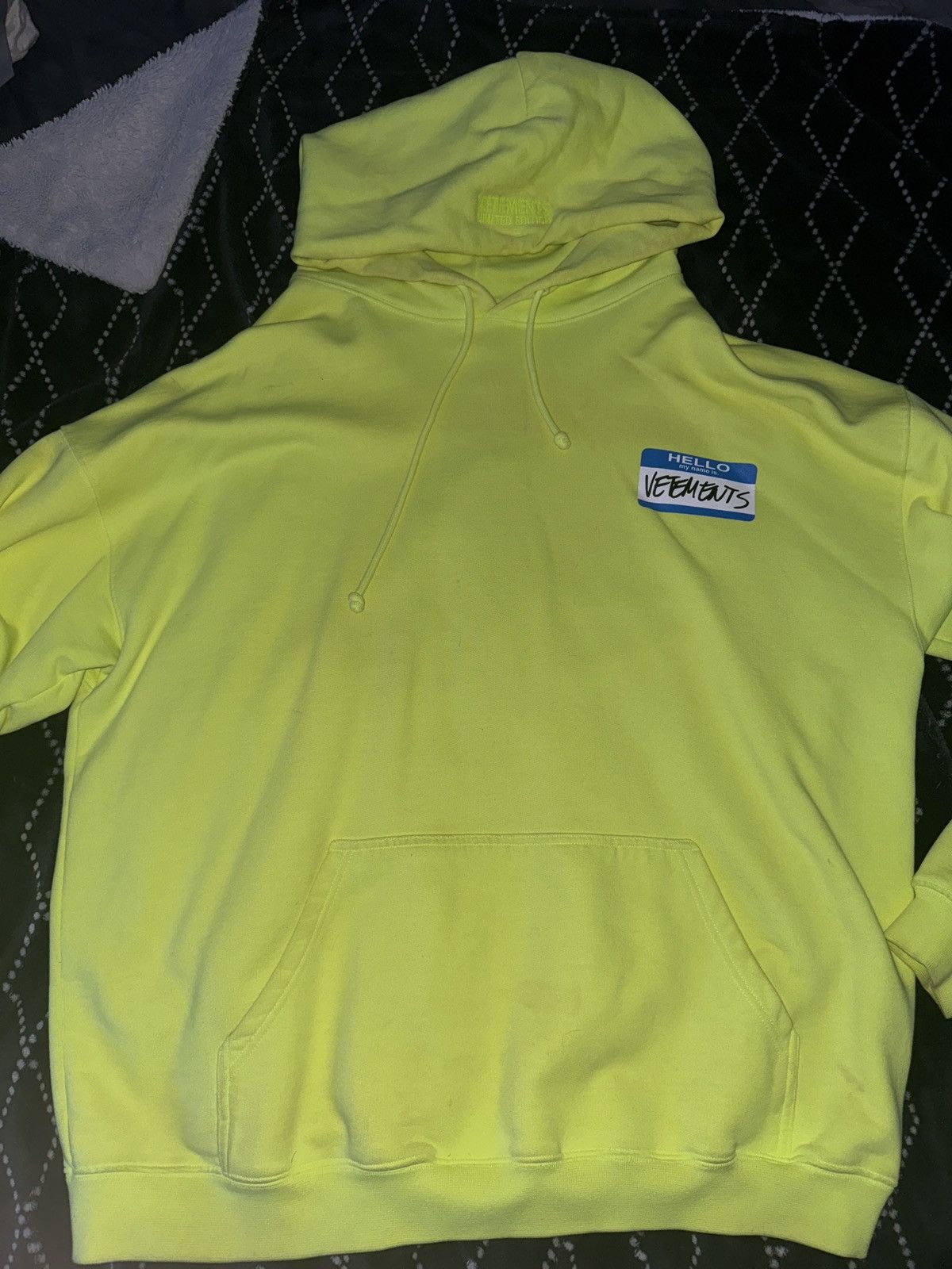 Vetements VETEMENTS MY NAME IS HOODIE Size US S / EU 44-46 / 1 - 2 Thumbnail