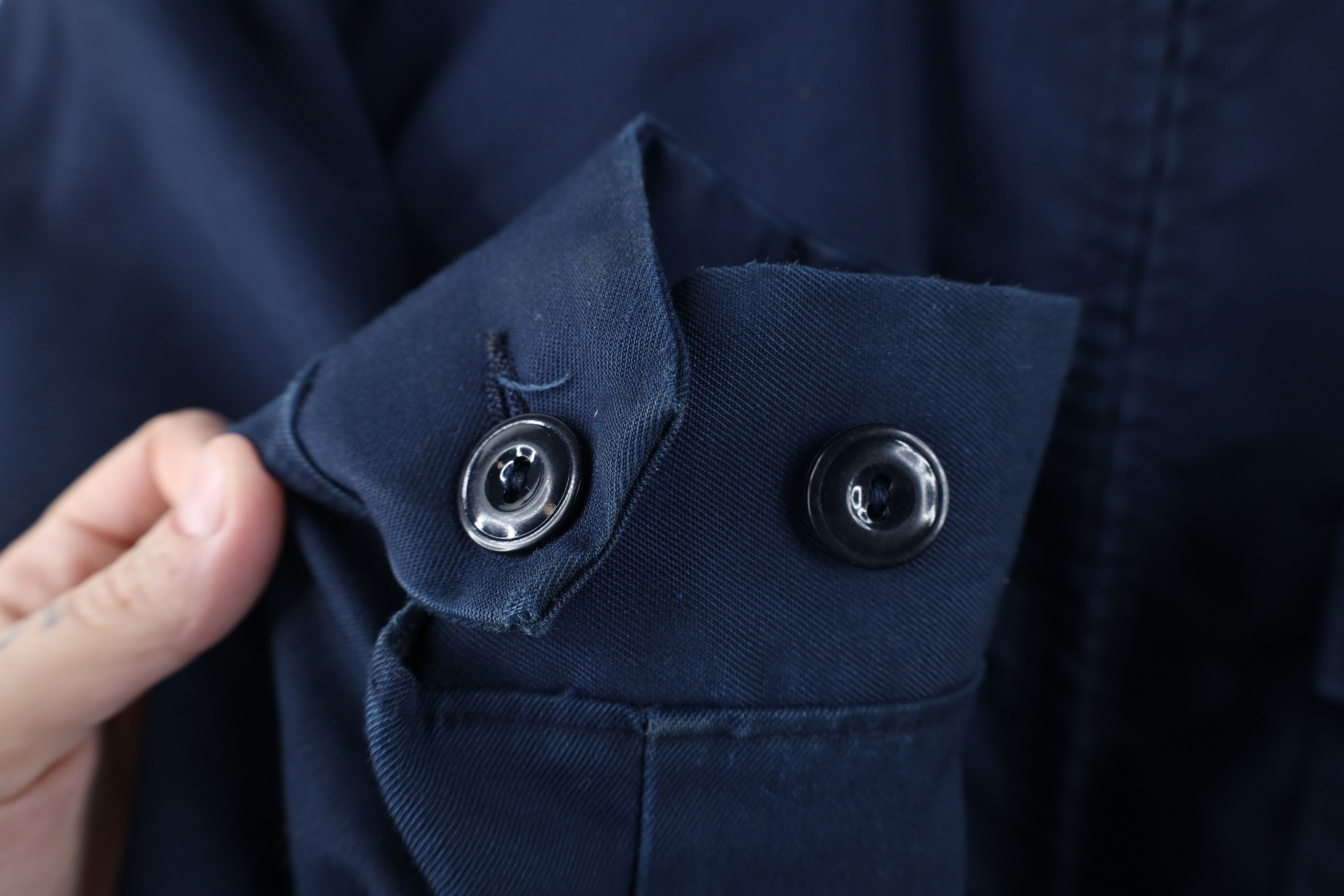 Vintage Vintage 60s 70s Workwear Mechanic Bomber Jacket Blue USA Size US XXL / EU 58 / 5 - 10 Thumbnail