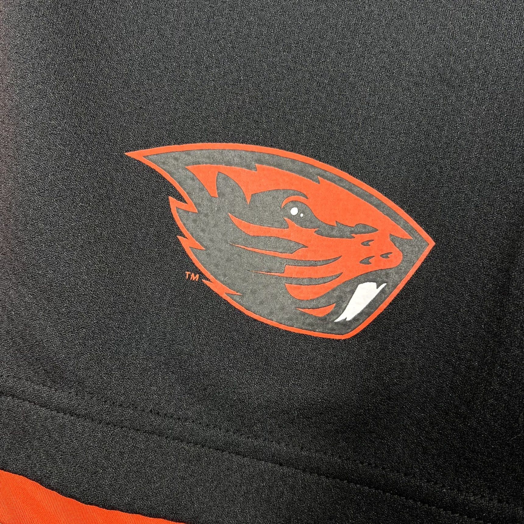 Nike Nike Oregon State Beavers Athletic Basketball Shorts Dri-Fit Mens Size Large Multicolor Pockets EUC Size US 33 - 2 Thumbnail