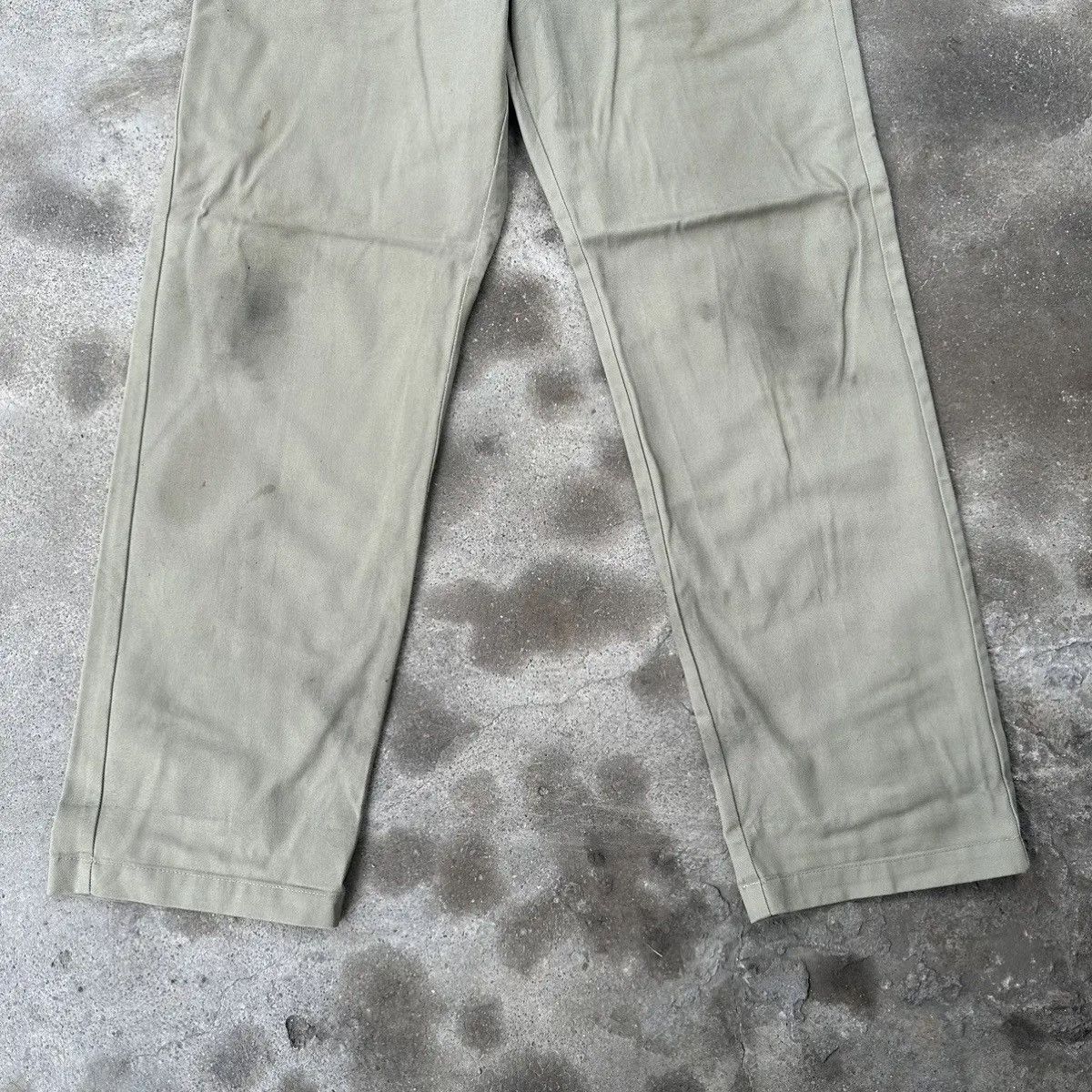 Dickies RUSTY DIRTY 🔥VTG DICKIES WORKWEAR TROUSERS KHAKI BLANK PANT Size US 34 / EU 50 - 8 Thumbnail