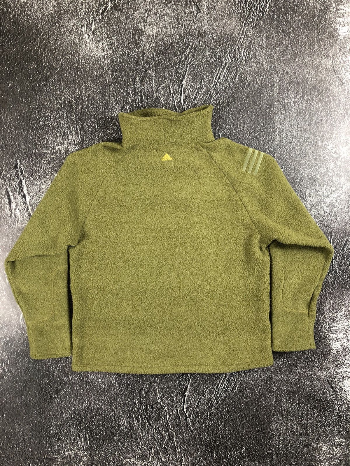 Adidas equipment vintage turtleneck sweatshirt Sherpa fleece