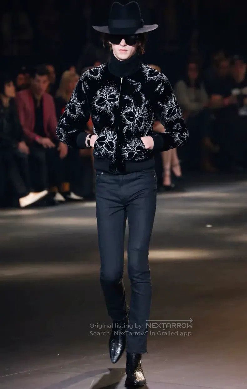 Saint Laurent Paris Saint Laurent Paris Black High-Neck Wool Sweater Size US S / EU 44-46 / 1 - 6 Thumbnail