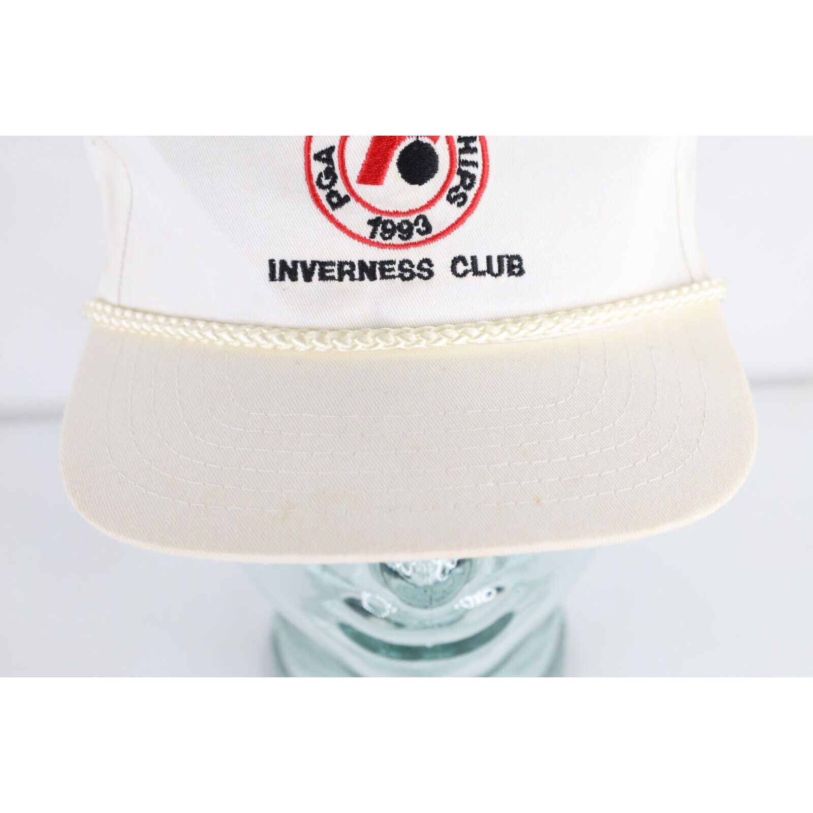 Vintage Vintage 90s Distressed Spell Out 1993 PGA Championship Hat Size ONE SIZE - 3 Thumbnail