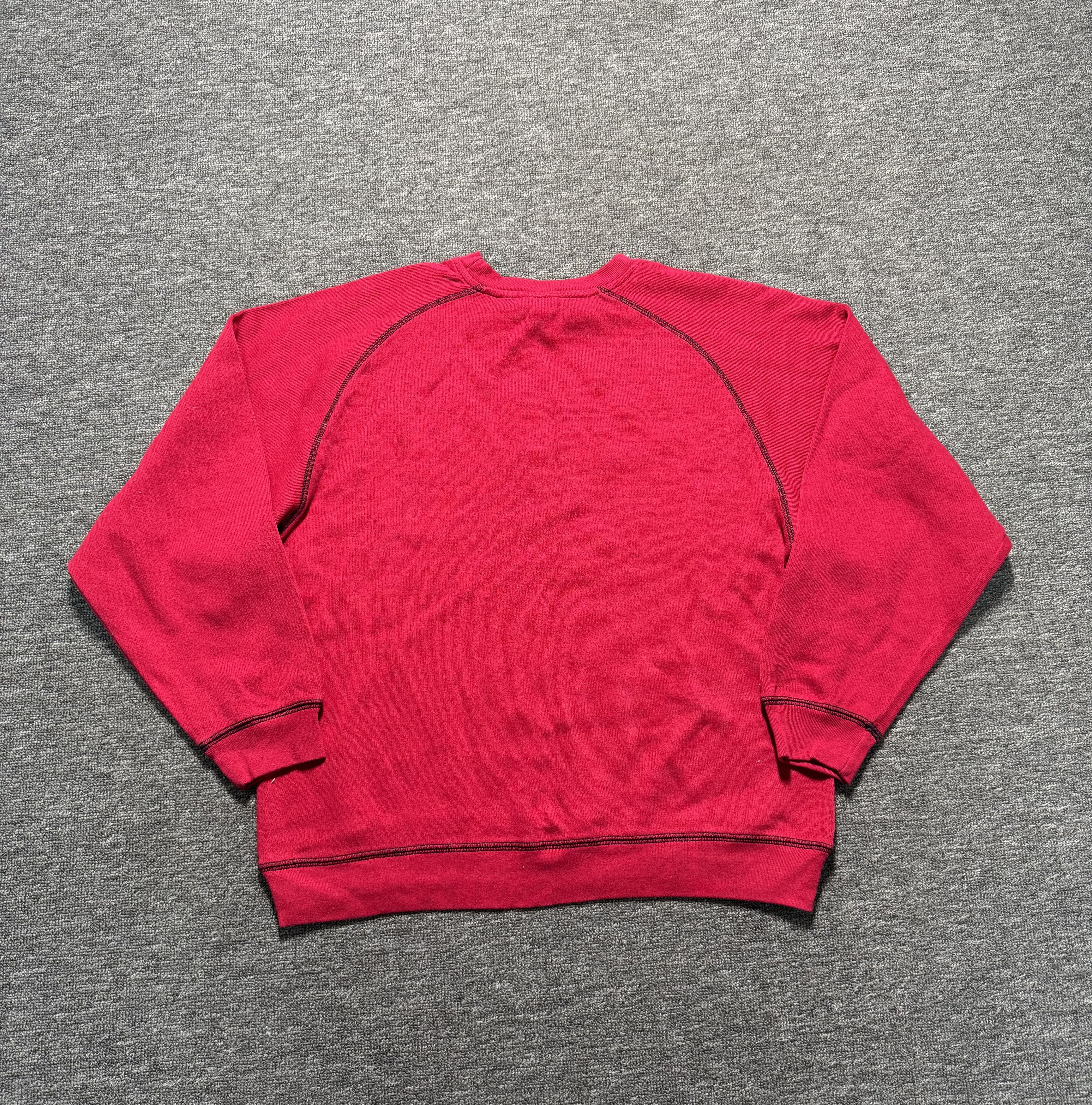 Daniel Hechter Vintage Daniel Hechter Paris Sweatshirt Red Men Size L/52 Size US L / EU 52-54 / 3 - 2 Thumbnail