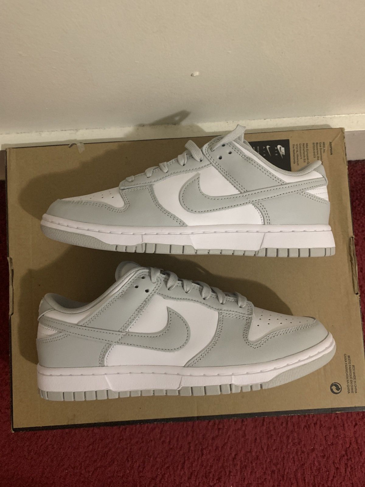 Nike Nike Dunk Low “Grey Fog” Size US 9 / EU 42 - 1 Thumbnail