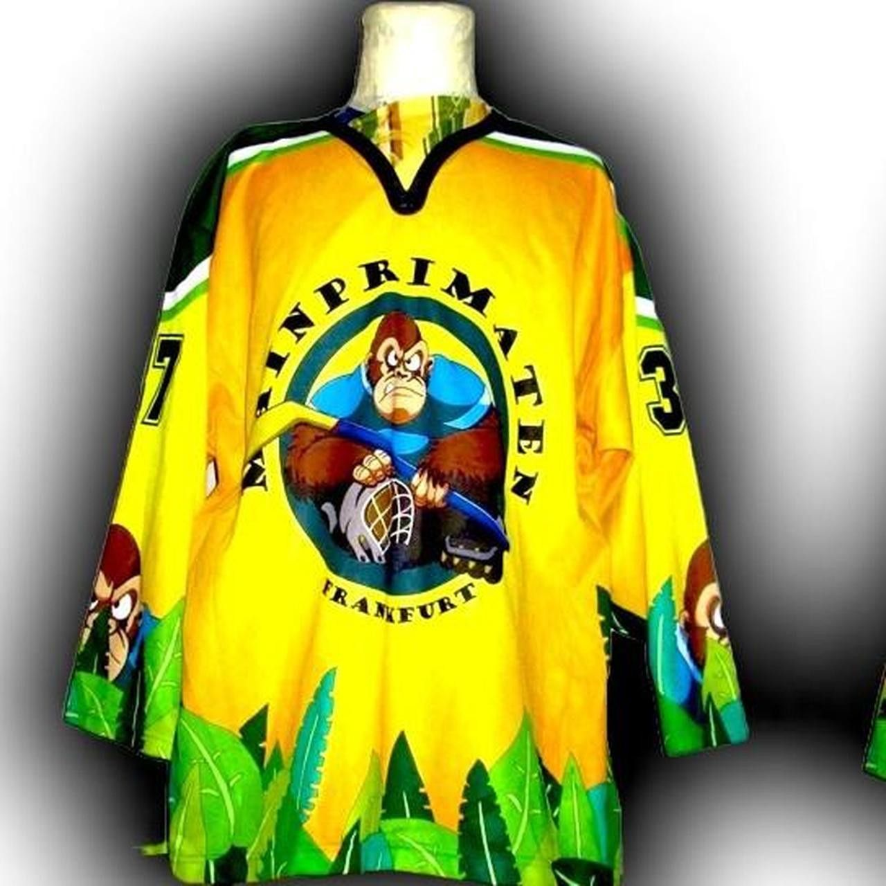 Other Mainprimaten Frankfurt Monkey Germany Hockey Shirt Jersey Size US XXL / EU 58 / 5 - 2 Thumbnail