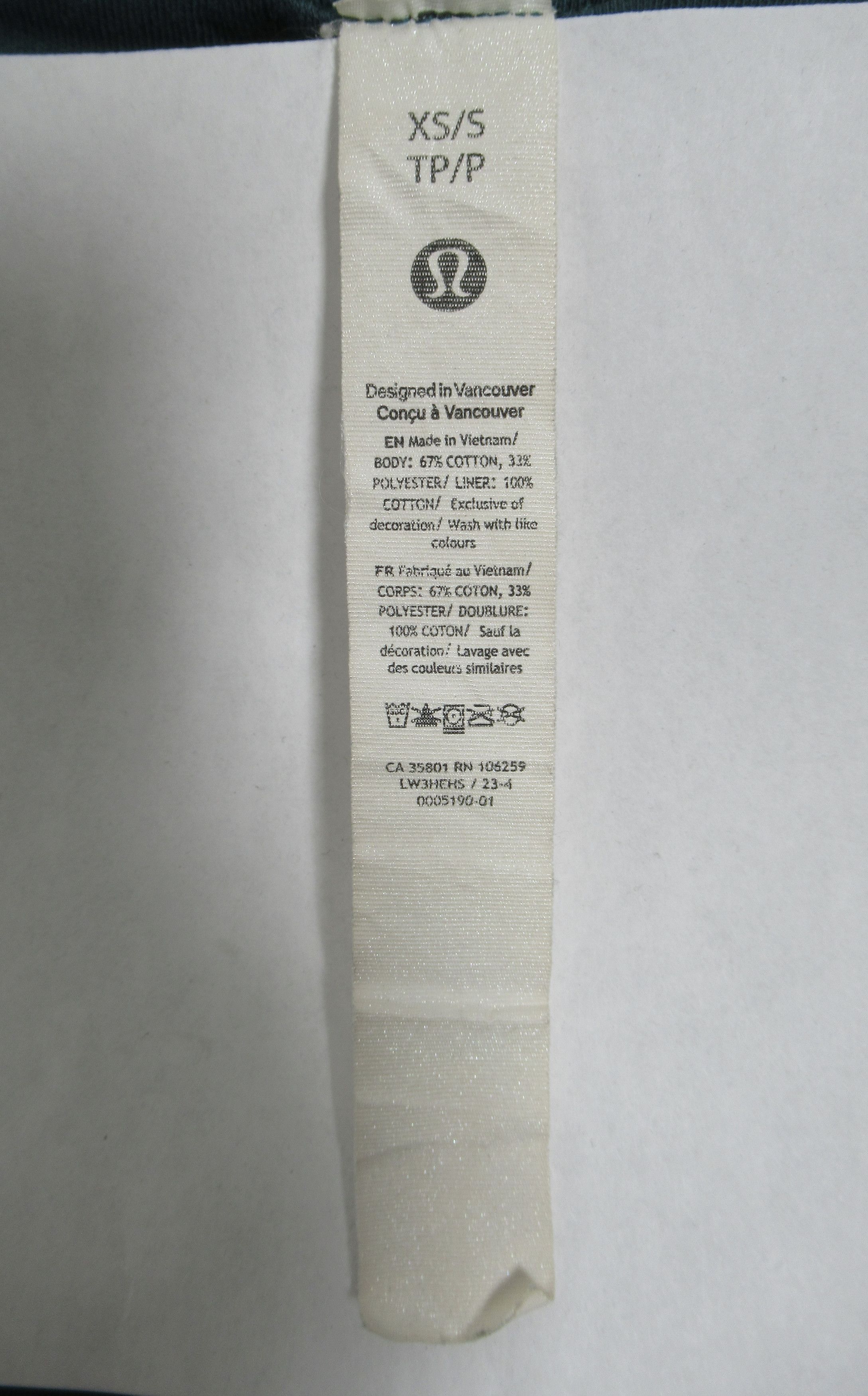 Lululemon Lululemon Scuba Oversized Hoodie *Velvet Cord Storm Teal Size XS / US 0-2 / IT 36-38 - 11 Thumbnail